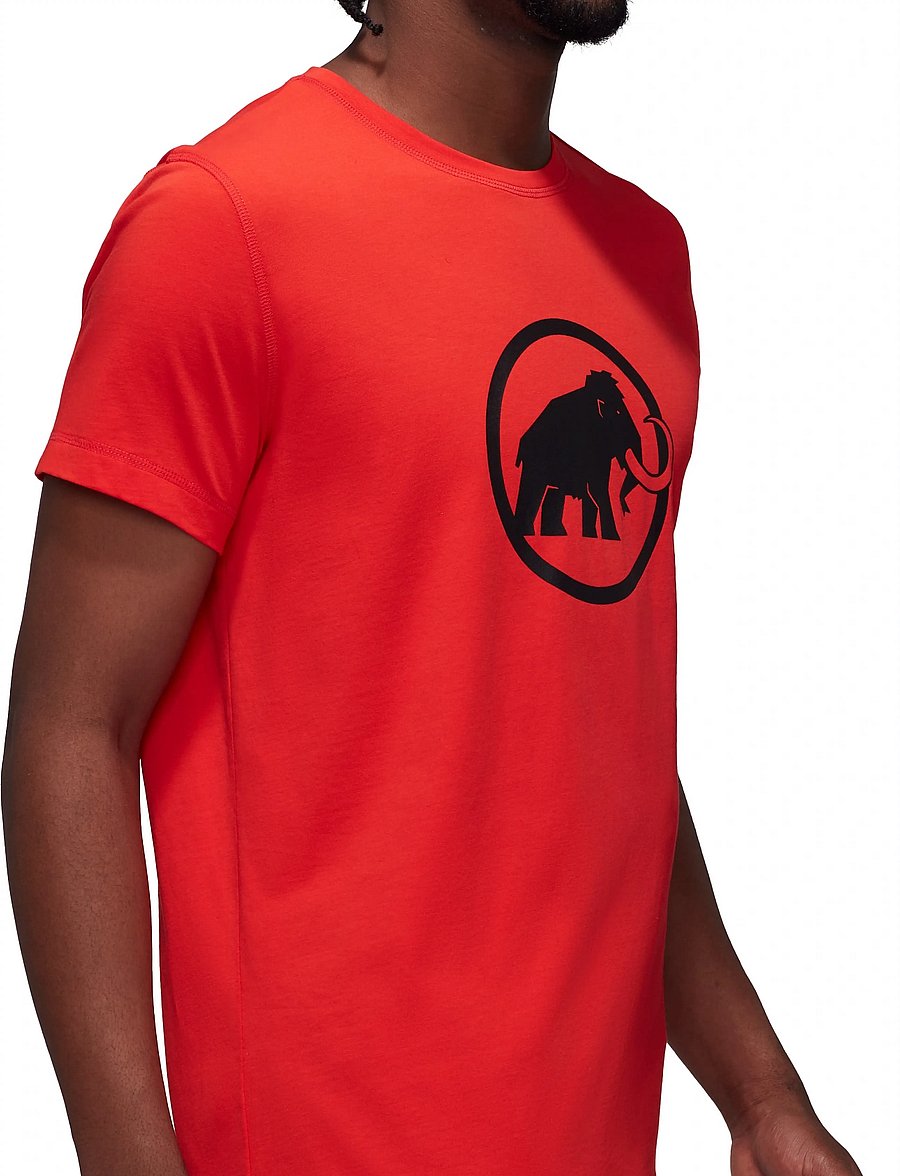Mammut - Mammut Core T-Shirt Men Classic - palaidinės ir marškinėliai - mammut red - 2
