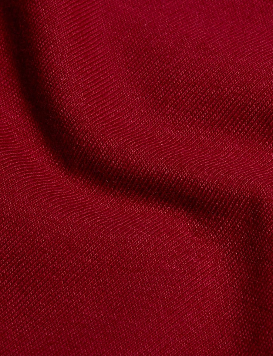 Mammut - Mammut Base Cropped T-Shirt Women Mini Logo - crop-tops - dark mammut red - 5
