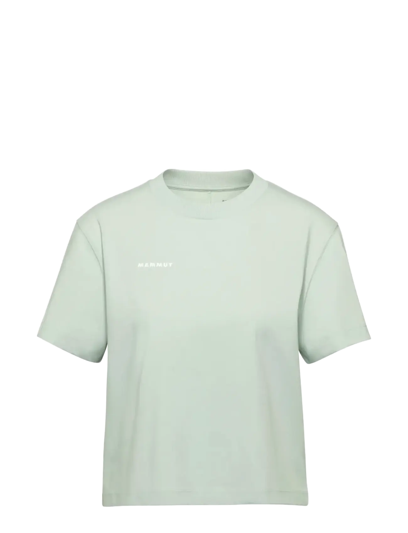 Mammut Mammut Base Cropped T-Shirt Women Mini Logo - Mammut - SILVER SAGE / green