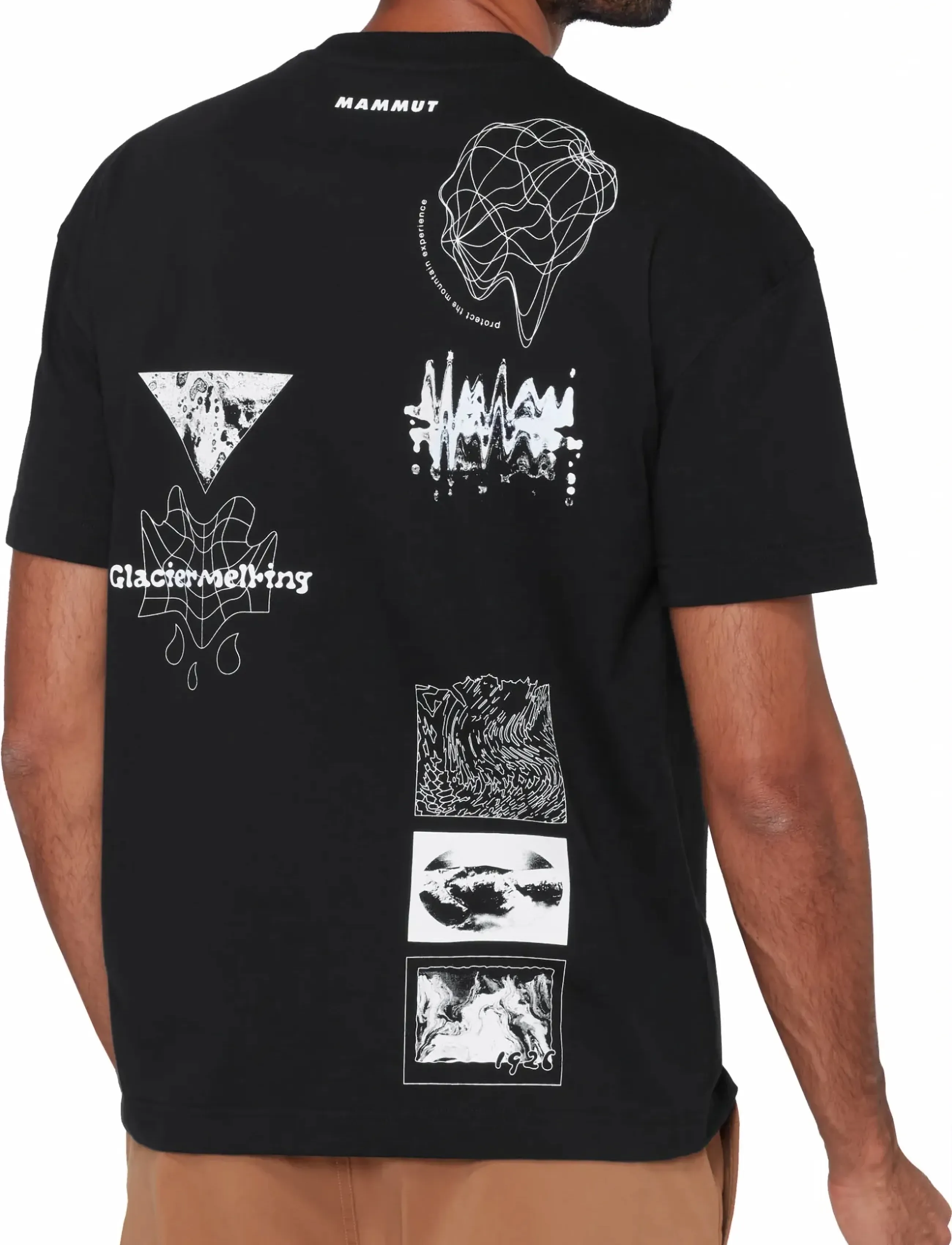 Mammut - Mammut Base Relaxed T-Shirt Men Glacier - t-shirts - black - 4