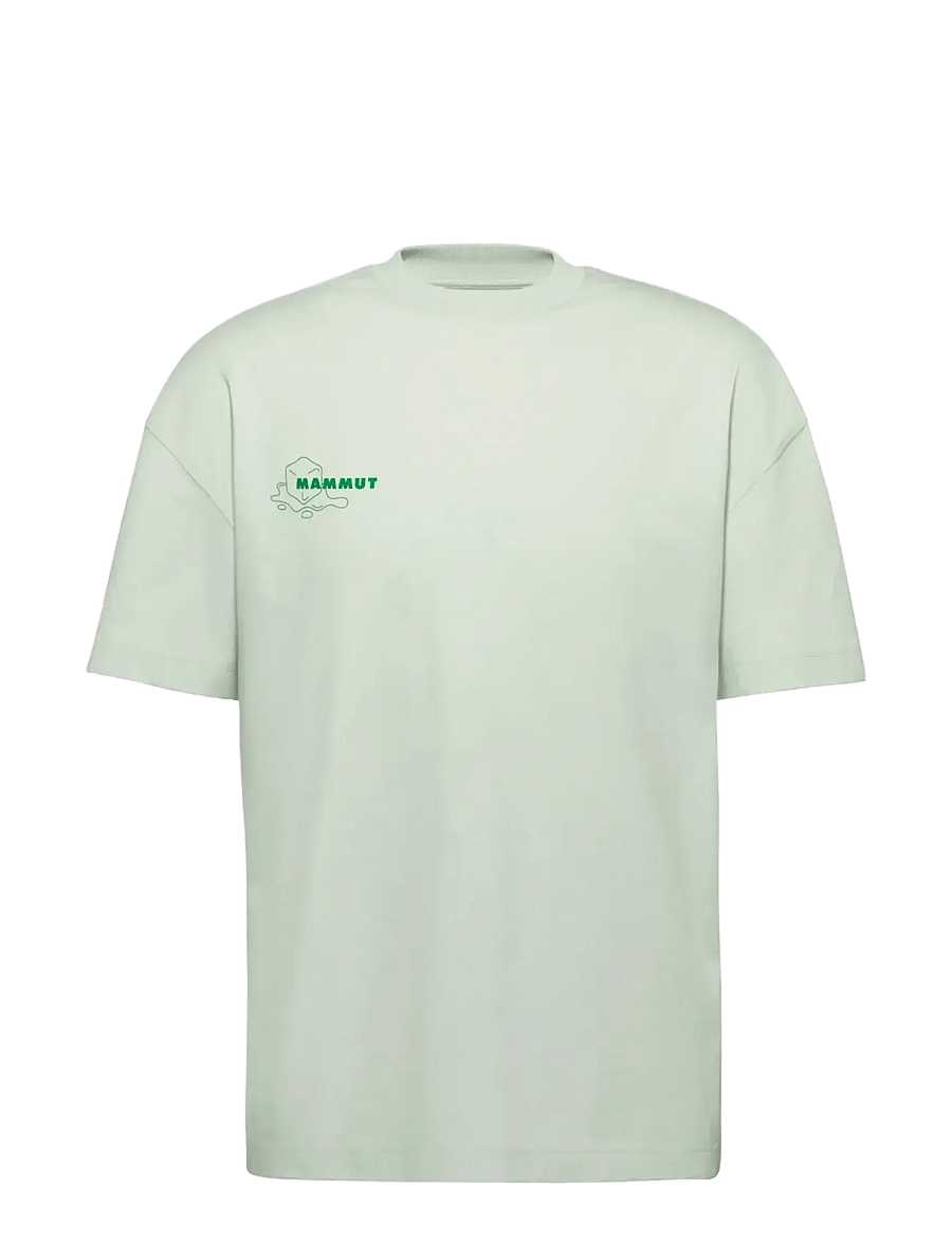 Mammut - Mammut Base Relaxed T-Shirt Men Glacier - t-shirts - silver sage - 1