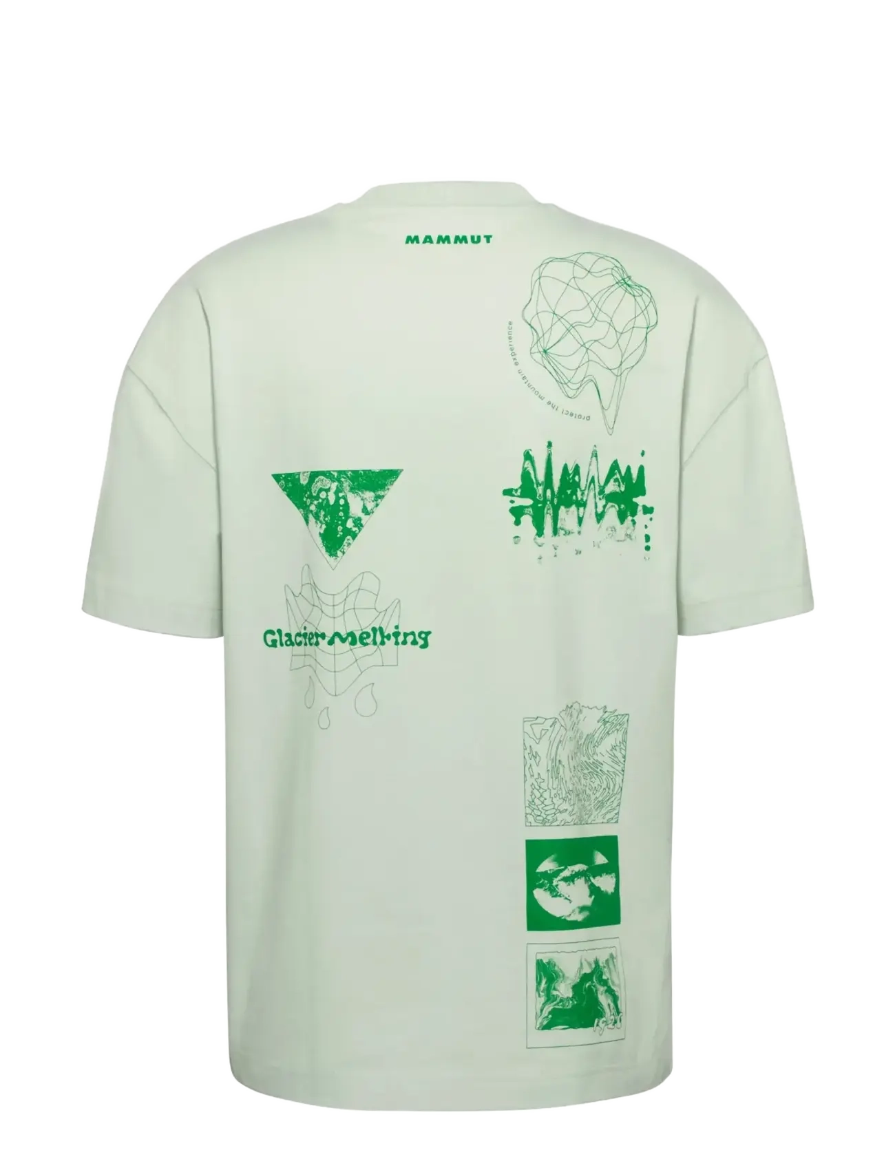 Mammut - Mammut Base Relaxed T-Shirt Men Glacier - t-shirts - silver sage - 2