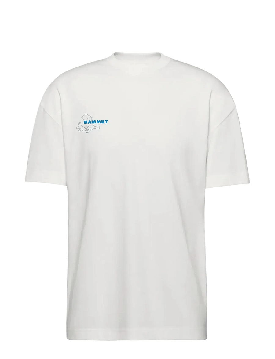 Mammut - Mammut Base Relaxed T-Shirt Men Glacier - t-shirts - white - 1