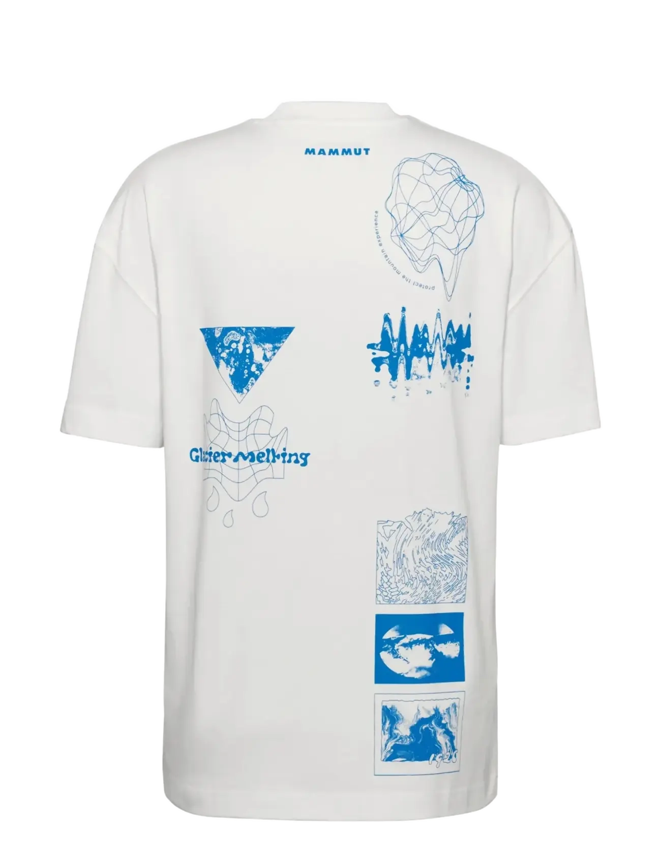 Mammut - Mammut Base Relaxed T-Shirt Men Glacier - t-shirts - white - 2