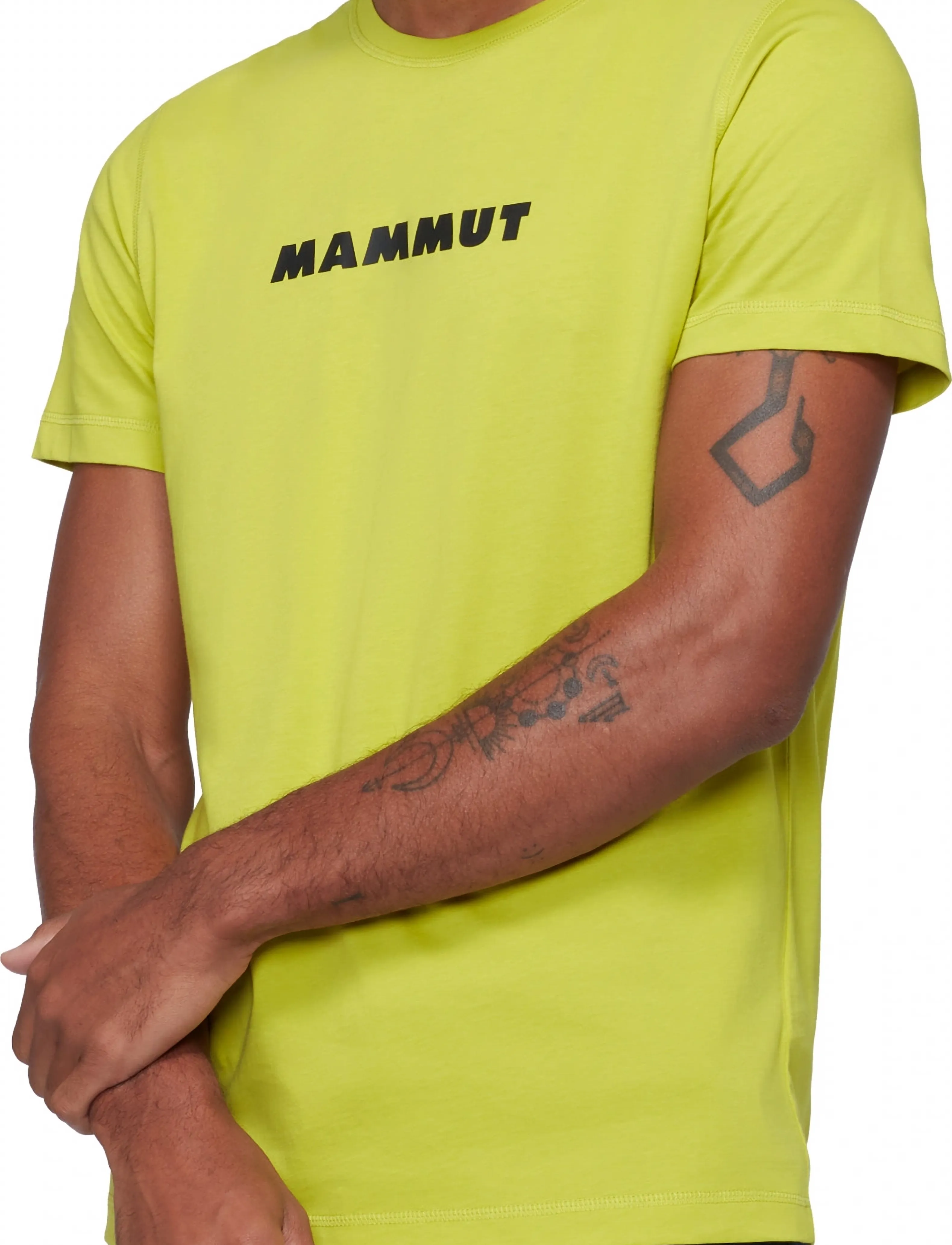 Mammut Mammut Core T-Shirt Men Logo, S, Green, Sport Overdele > Sport T-shirts, Herre