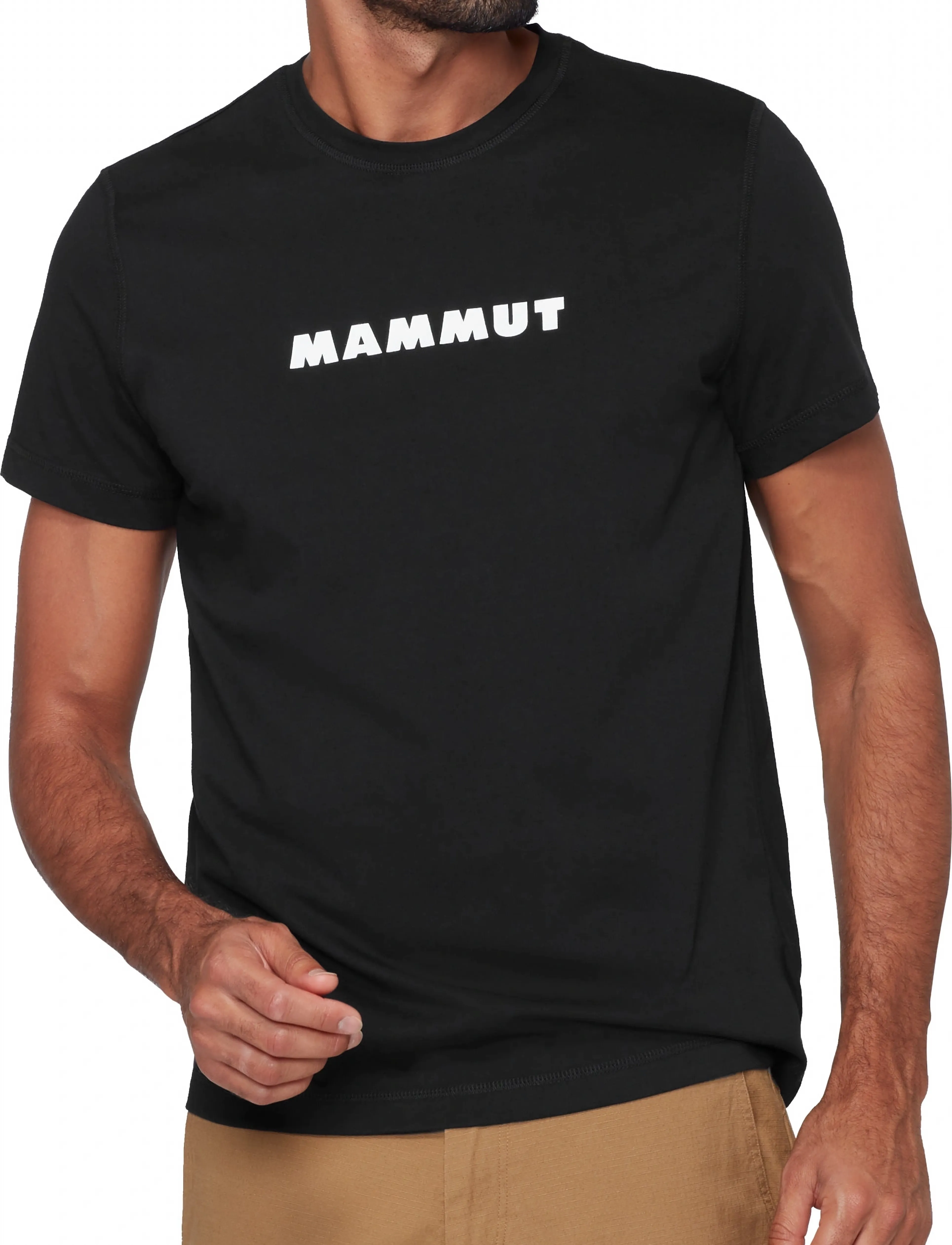 Mammut Mammut Core T-Shirt Men Logo, S, Black, Sport Overdele > Sport T-shirts, Herre