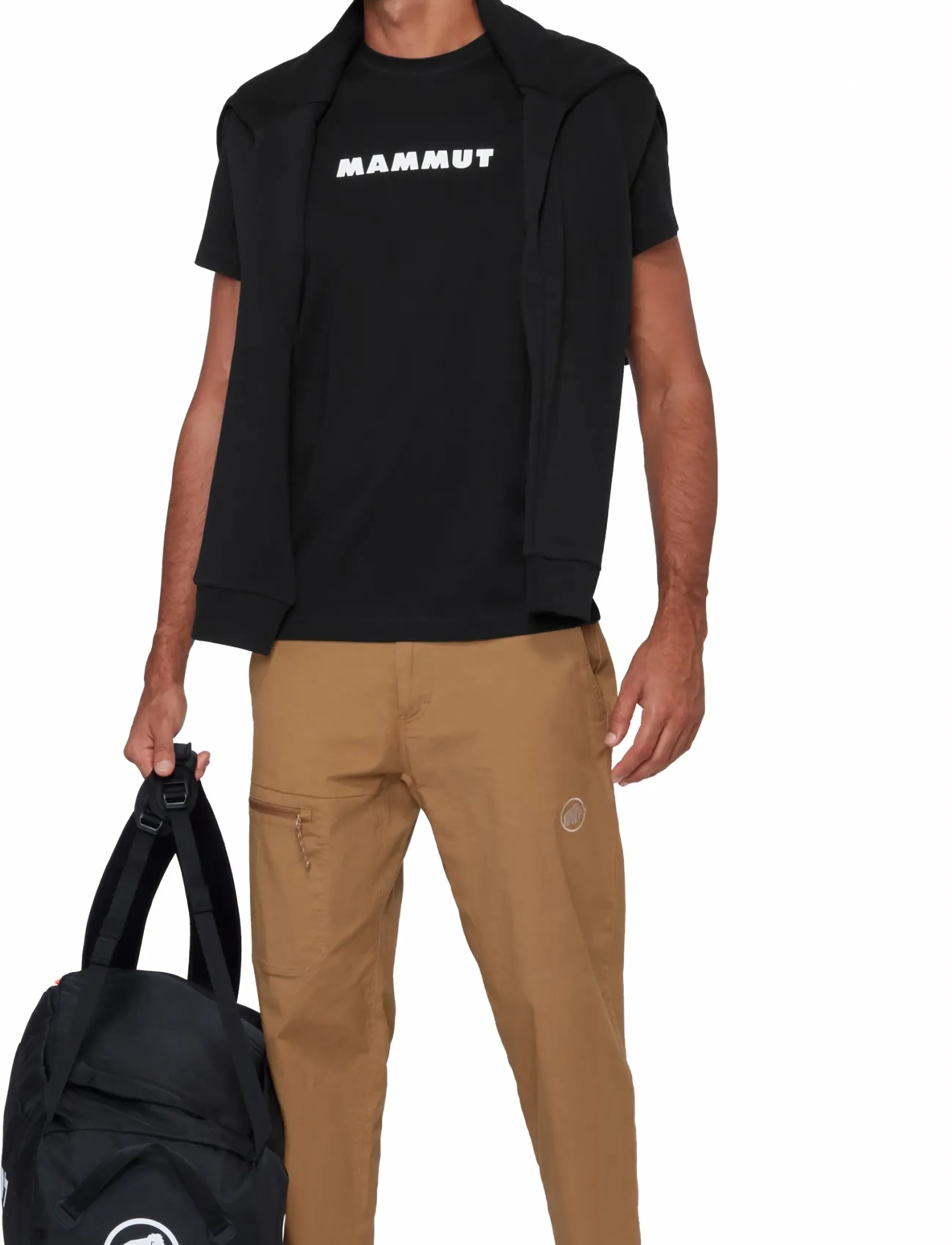 Mammut - Mammut Core T-Shirt Men Logo - oberteile & t-shirts - black - 4