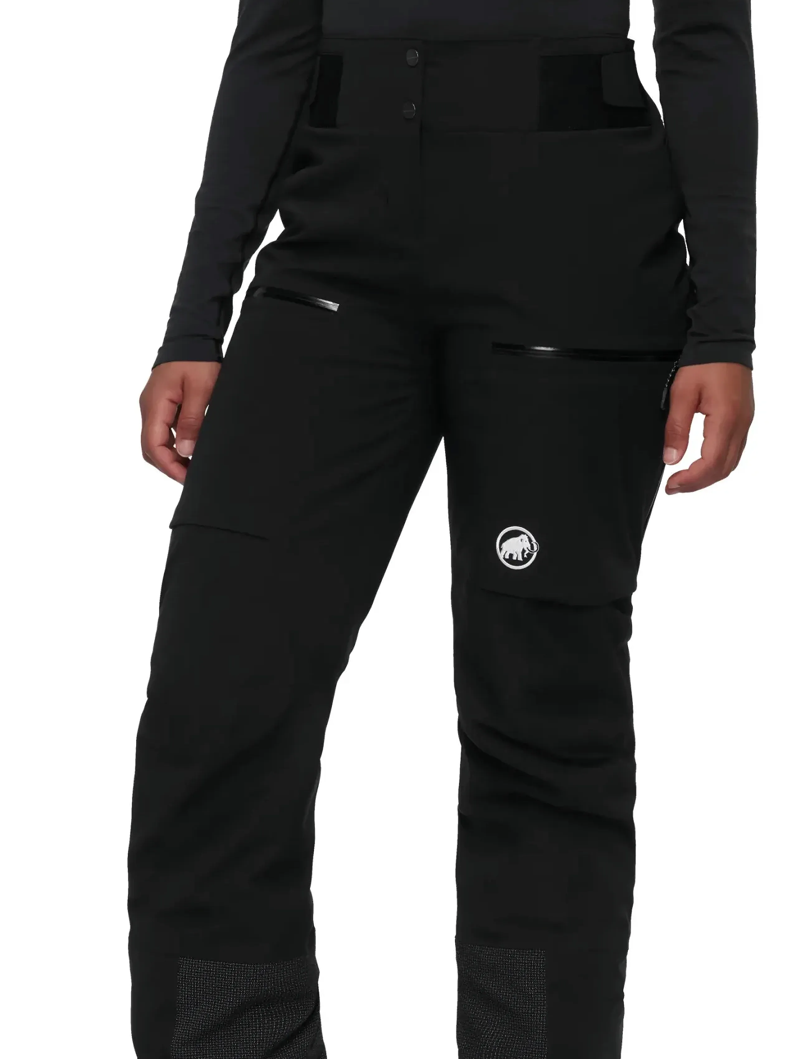 Mammut Stoney HS Thermo Pants Women - Suusapüksid - BLACK / black