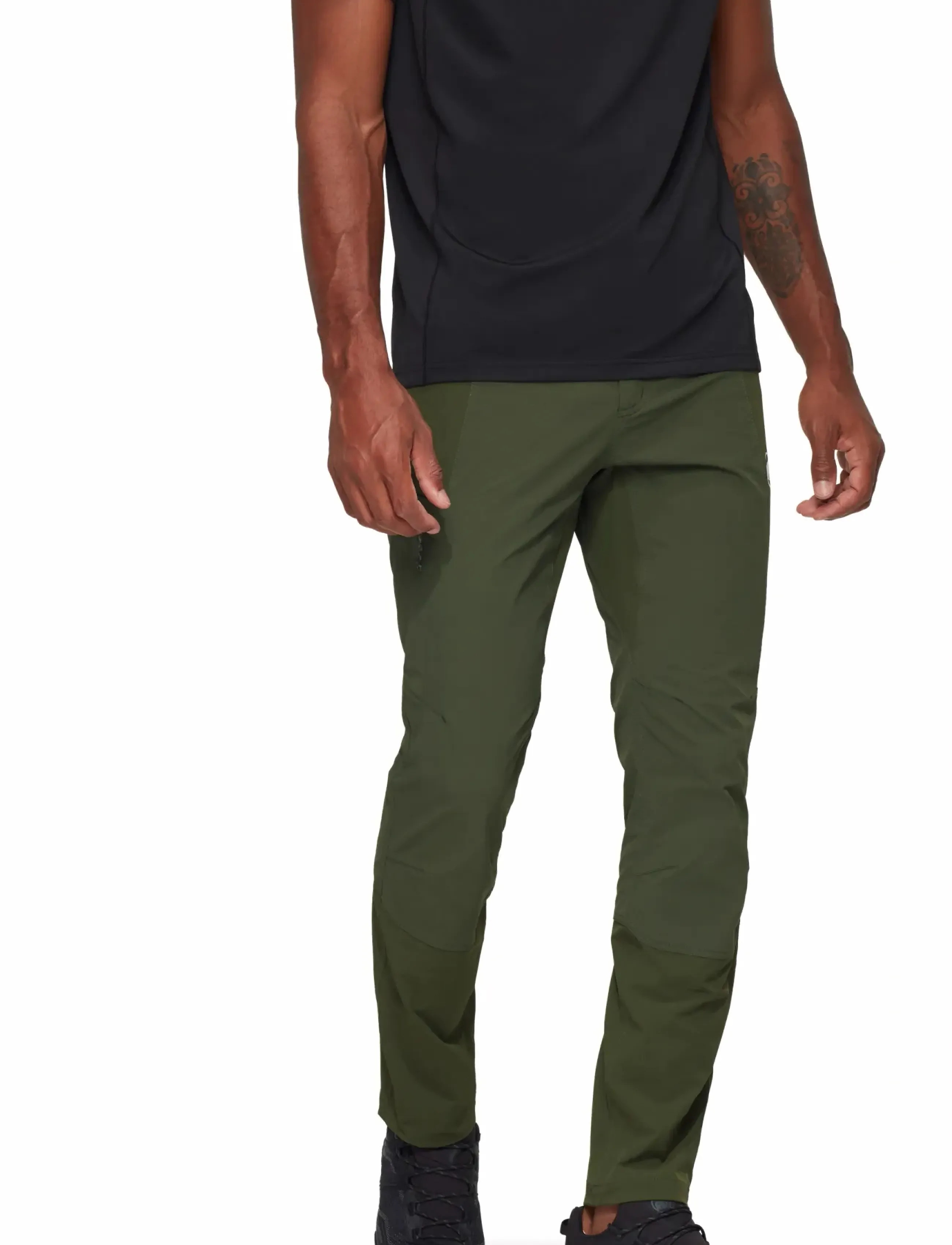 Mammut Ducan Pants Men, 46, Sport Oberbekleidung, Khakigrün - Outdoor Pants, Männerswear