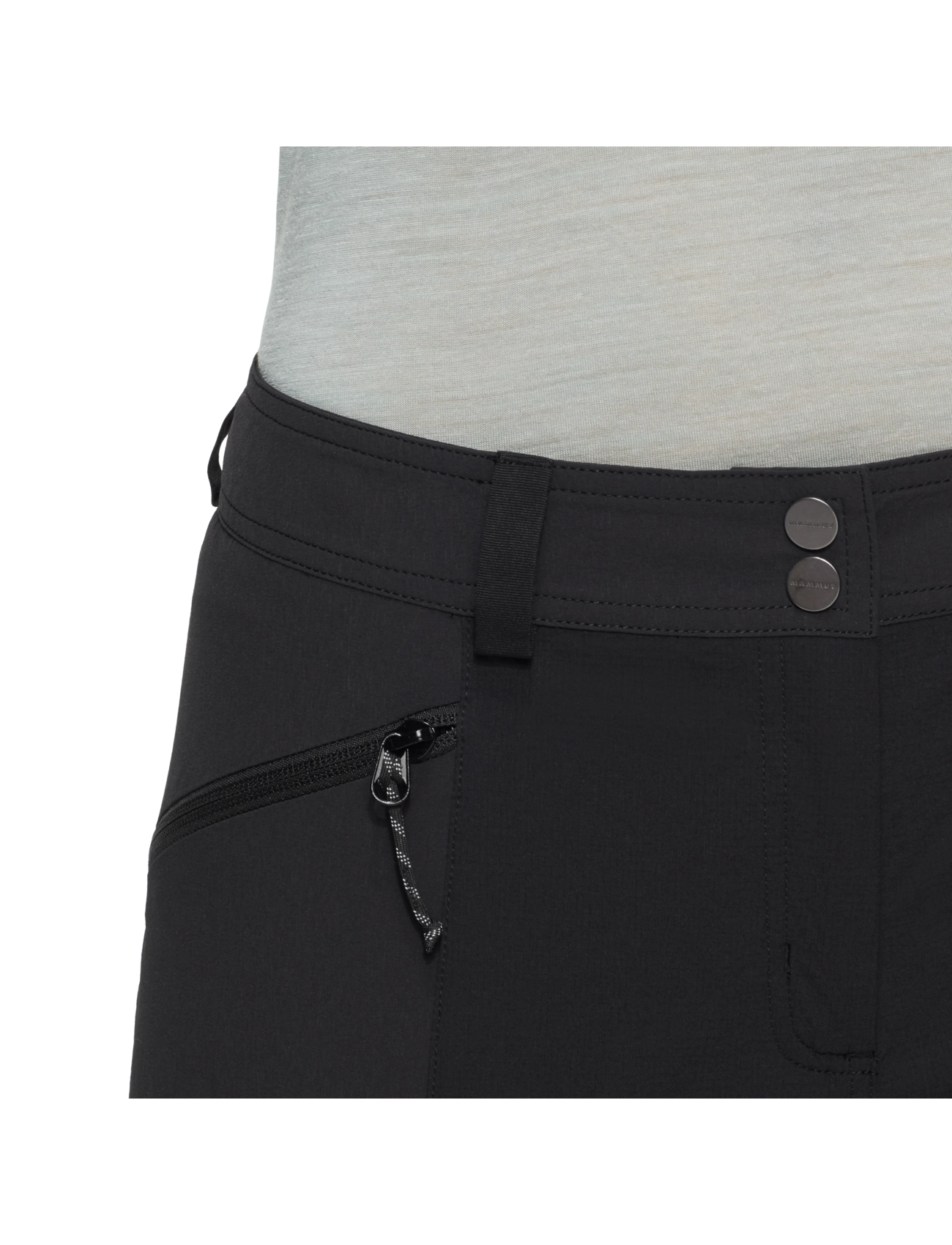 Mammut - Ducan Pants Women - lauko kelnės - black - 2