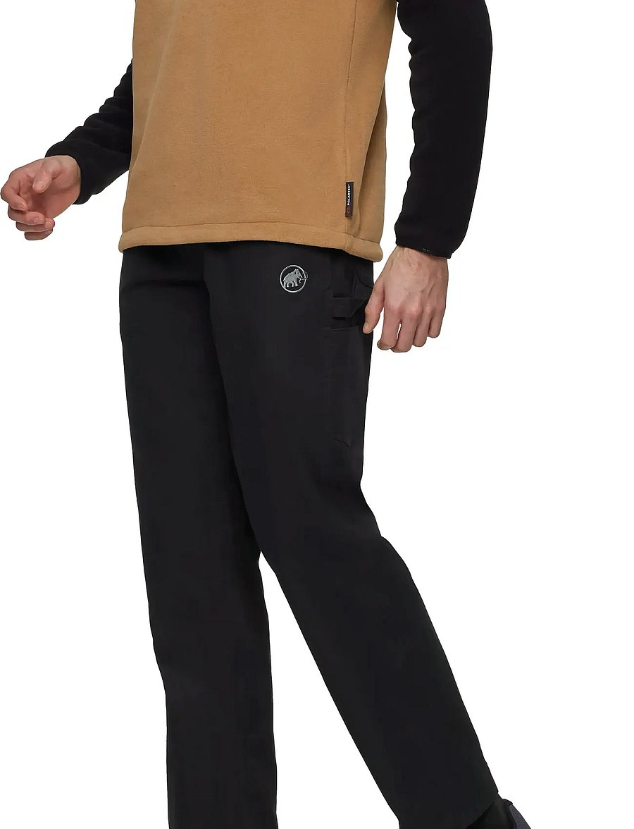 Mammut - MAMMUT Explorer Canvas Pants Men - lauko kelnės - black - 2