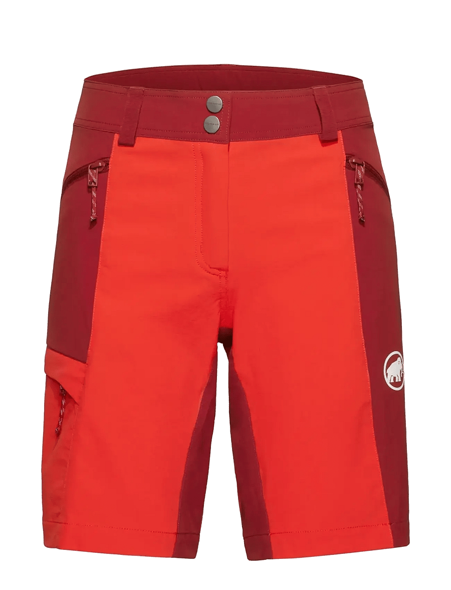 Mammut - Ducan Shorts Women - korte broek - dark mammut red-mammut red - 1