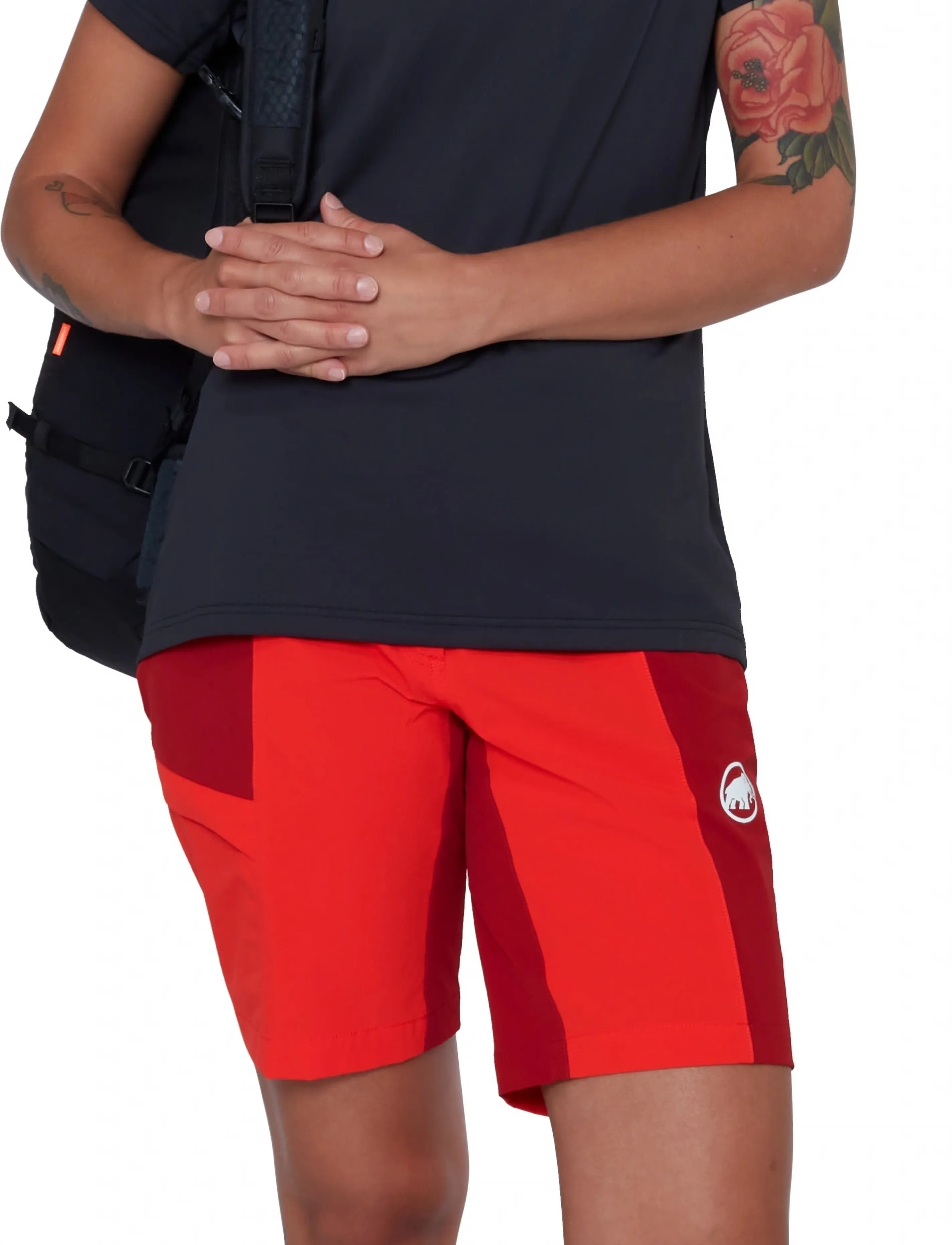 Mammut - Ducan Shorts Women - korte broek - dark mammut red-mammut red - 4