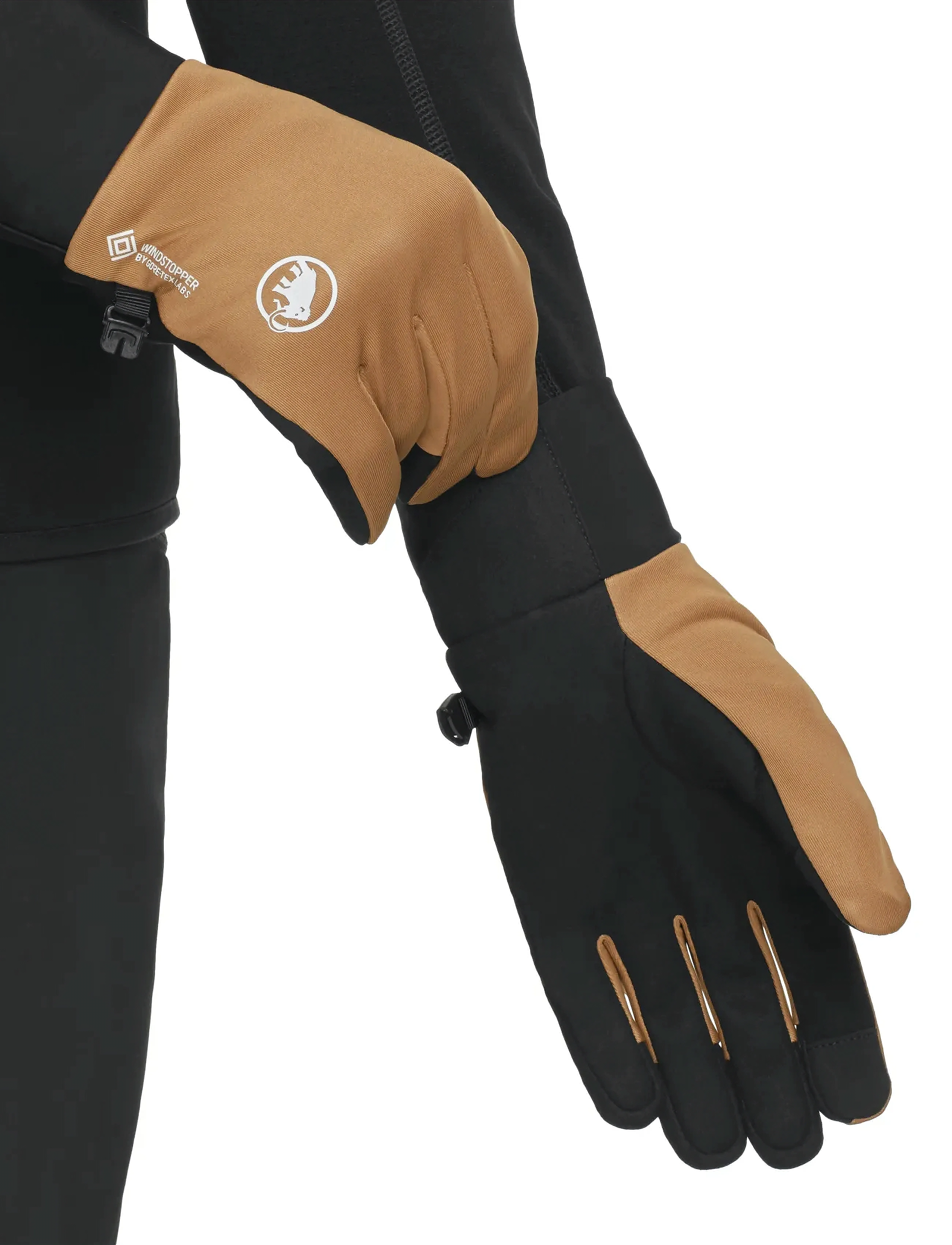 Mammut Astro Light SO Glove - Bestseller - CLAYSTONE-BLACK / beige