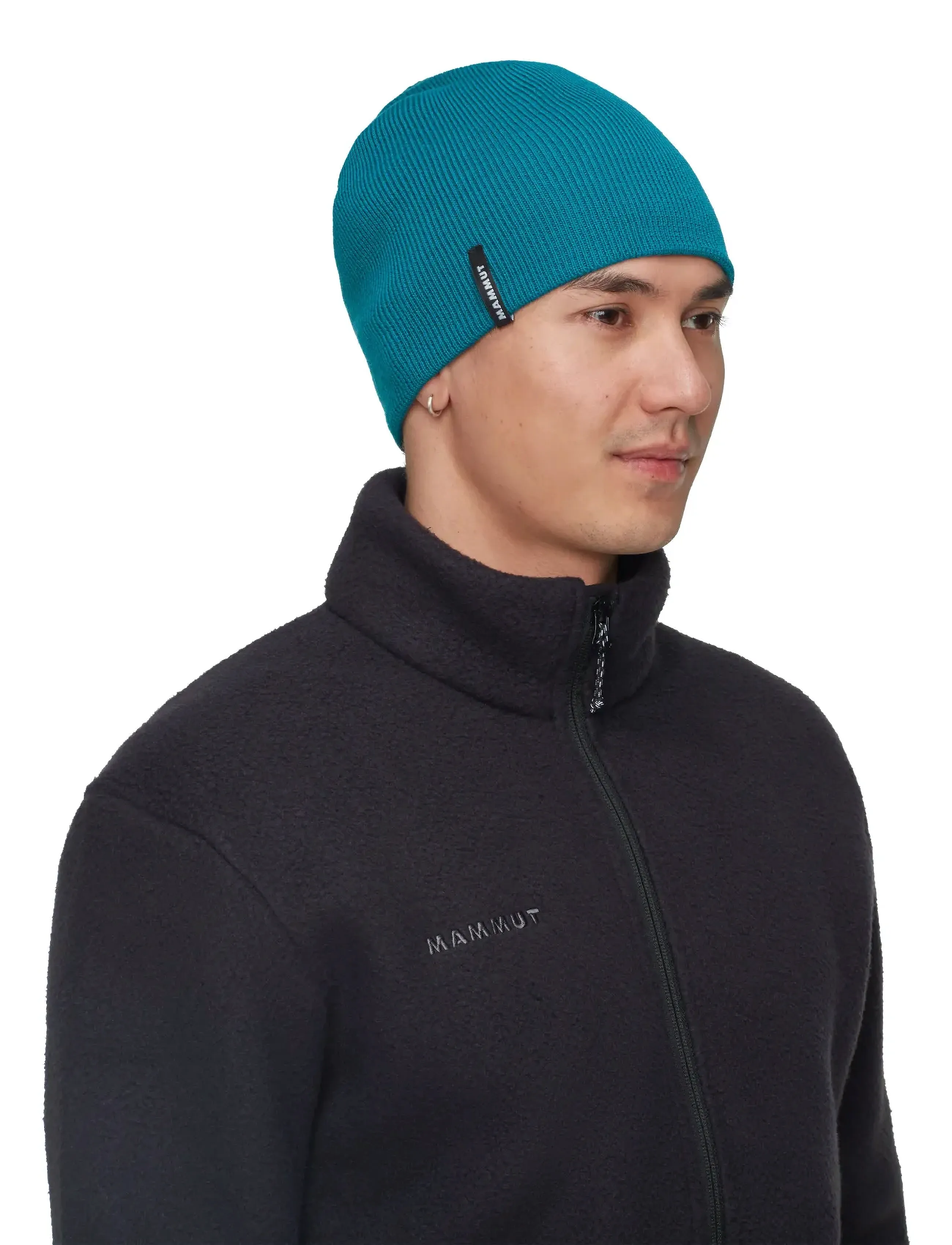 Mammut Haldigrat Beanie, One Size, Blue, Sport Accessories > Sport Beanies, Dame
