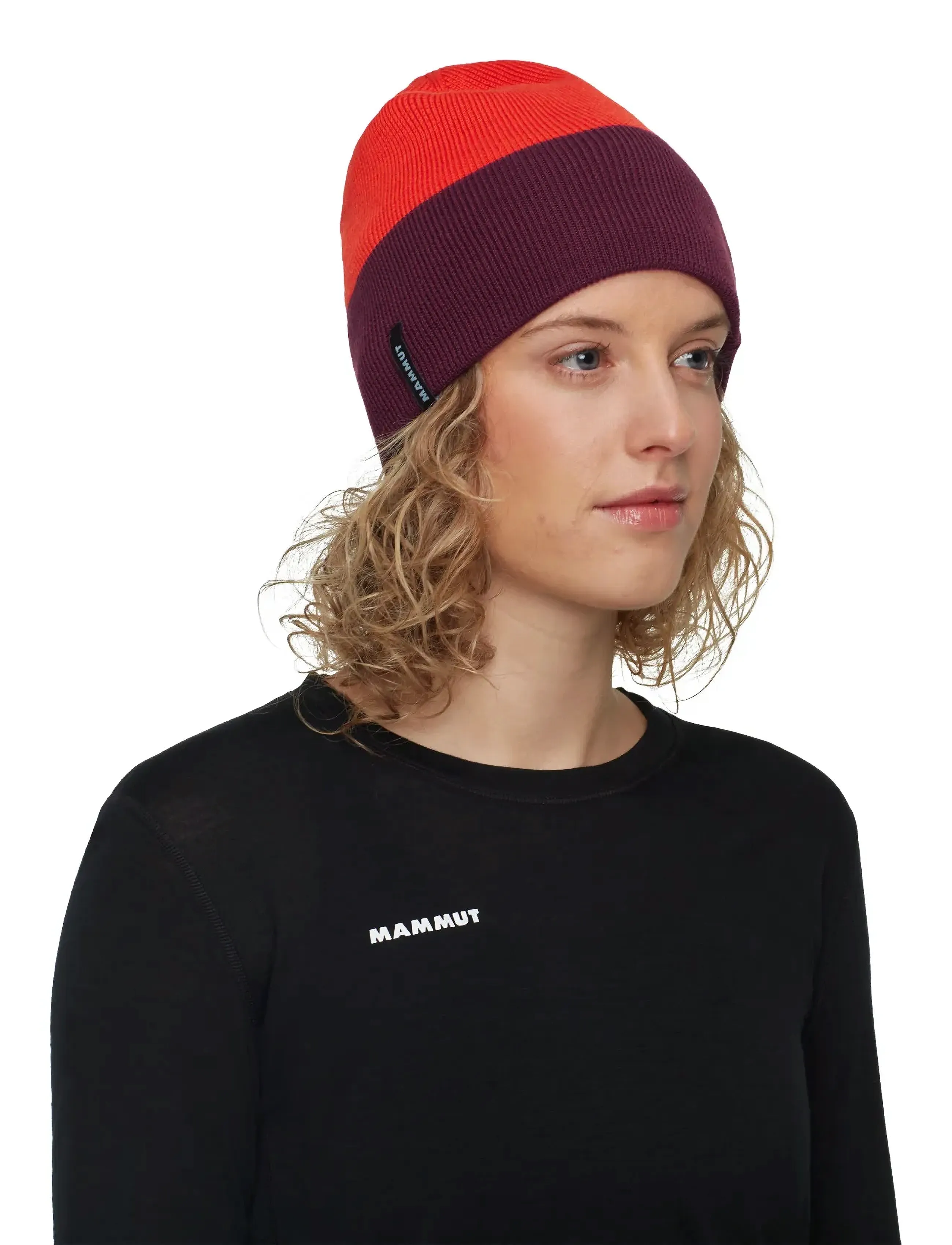 Mammut Haldigrat Beanie, One Size, Red, Sport Accessories > Sport Beanies, Dame