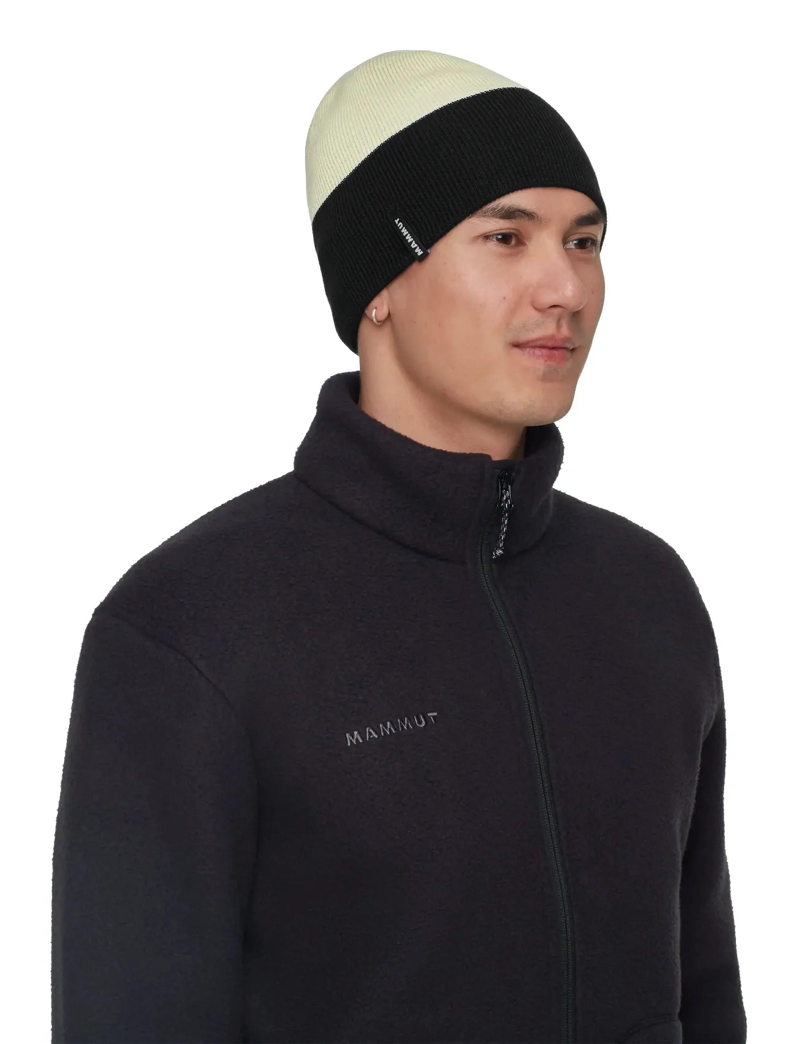 Mammut Haldigrat Beanie, One Size, Cream, Sport Accessories > Sport Beanies, Dame