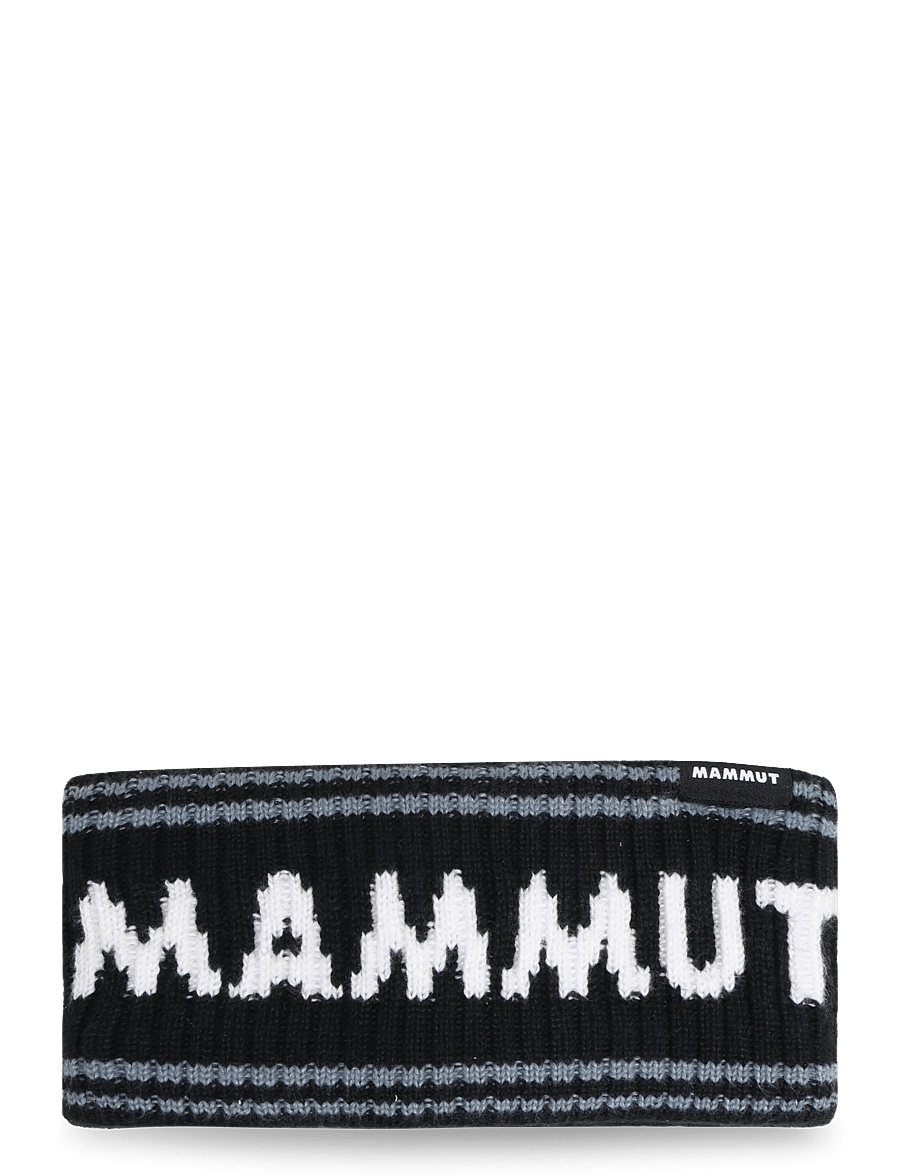 Mammut - Mammut Retro Headband - bandeaux - black-white - 0