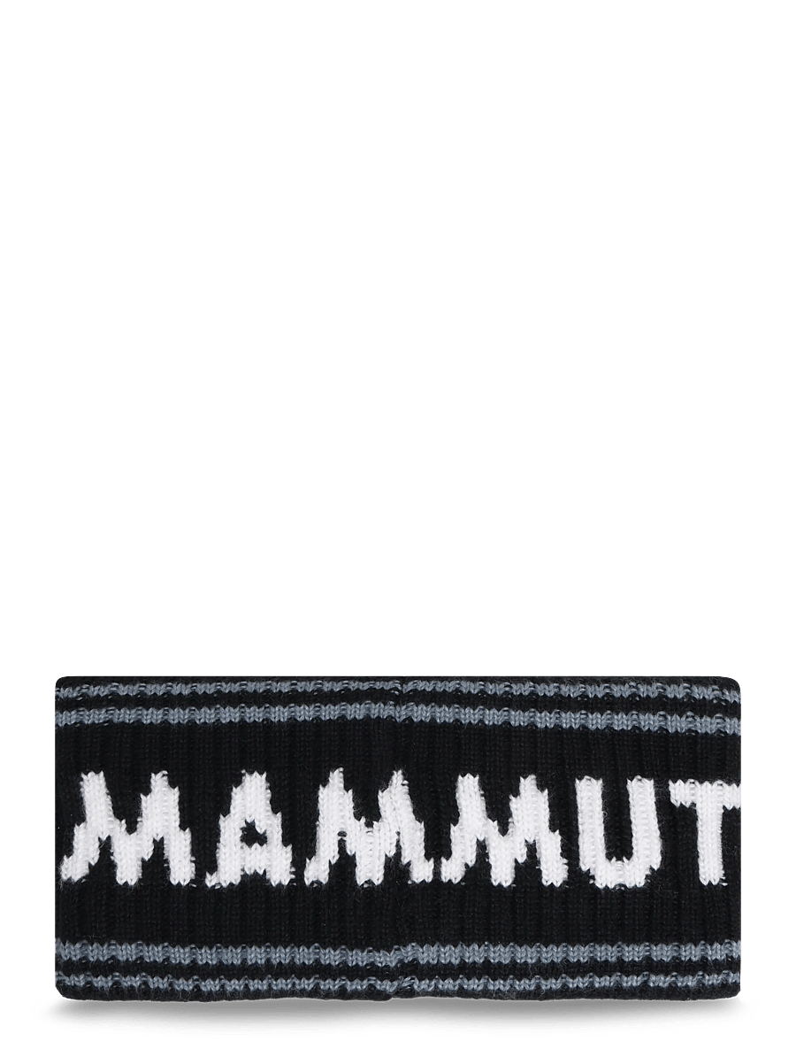 Mammut - Mammut Retro Headband - bandeaux - black-white - 1