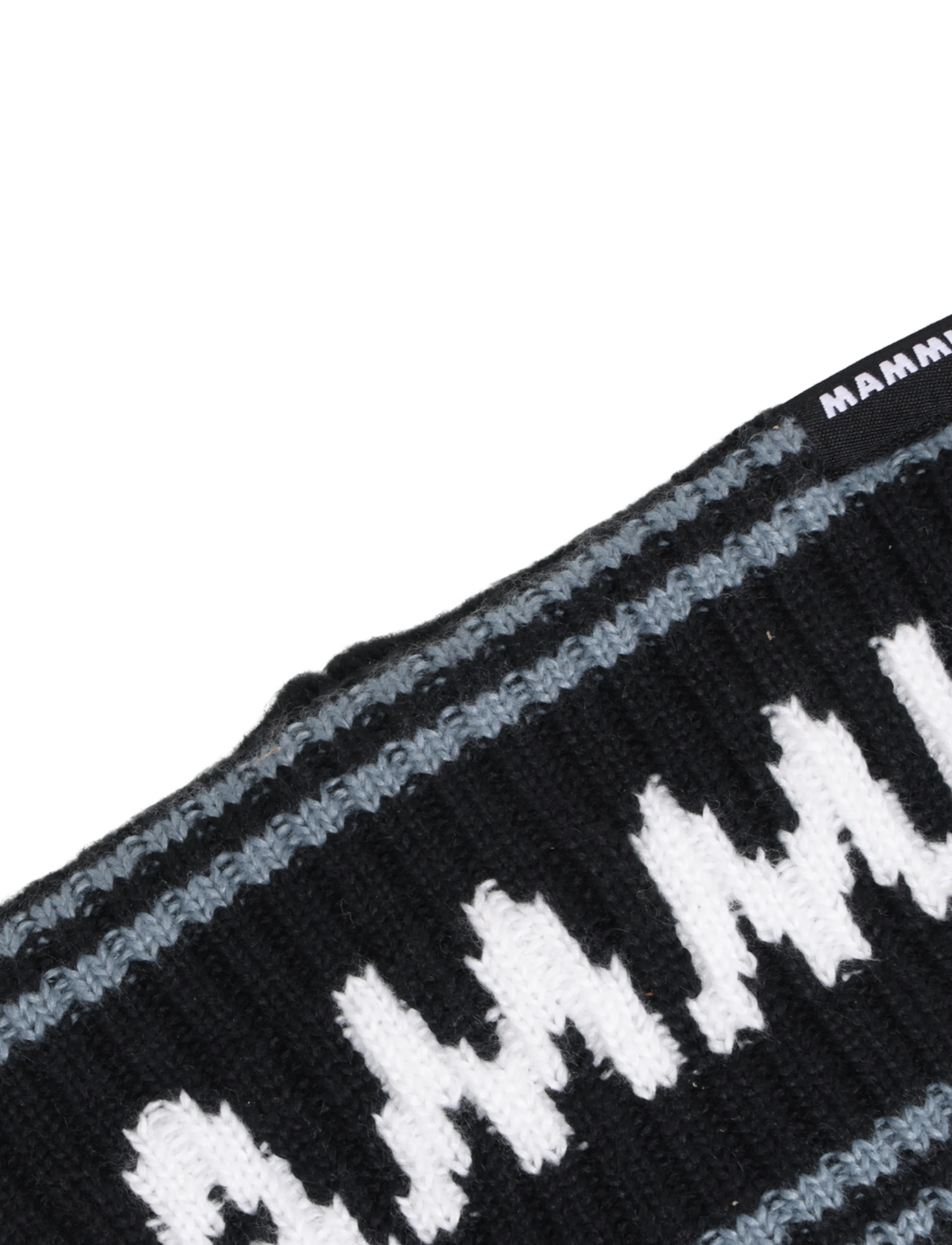 Mammut - Mammut Retro Headband - bandeaux - black-white - 2