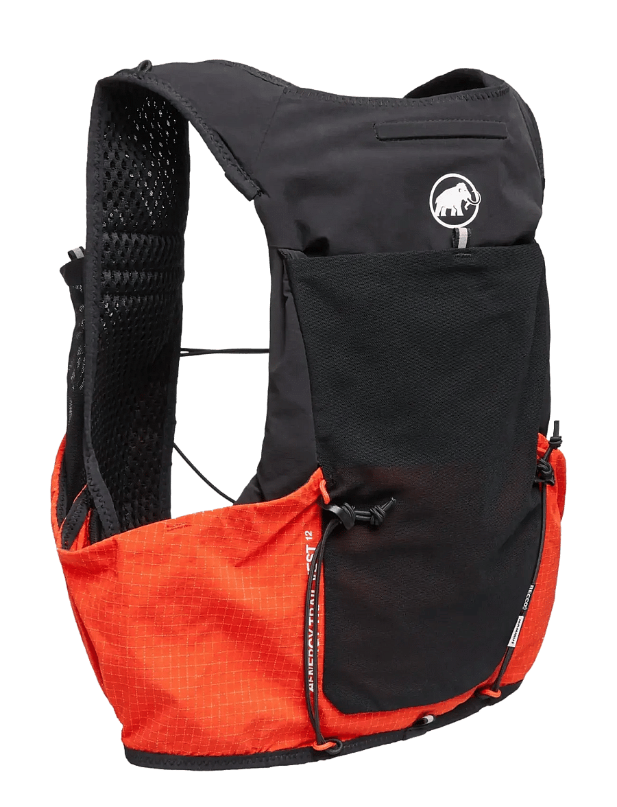 Mammut - Aenergy Trail Vest 12 - jooksuvarustus - mammut red-black - 1