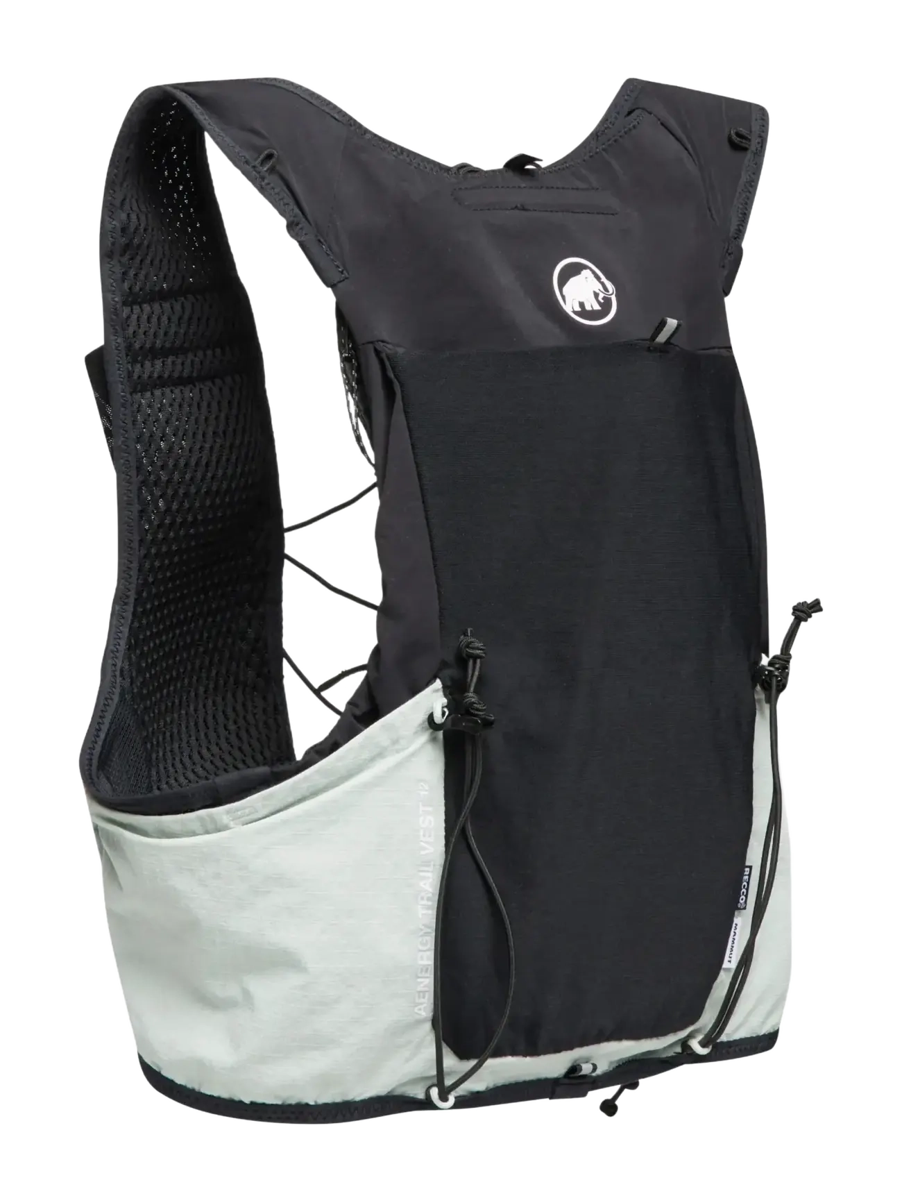 Mammut - Aenergy Trail Vest 12 - running equipment - silver sage-black - 1