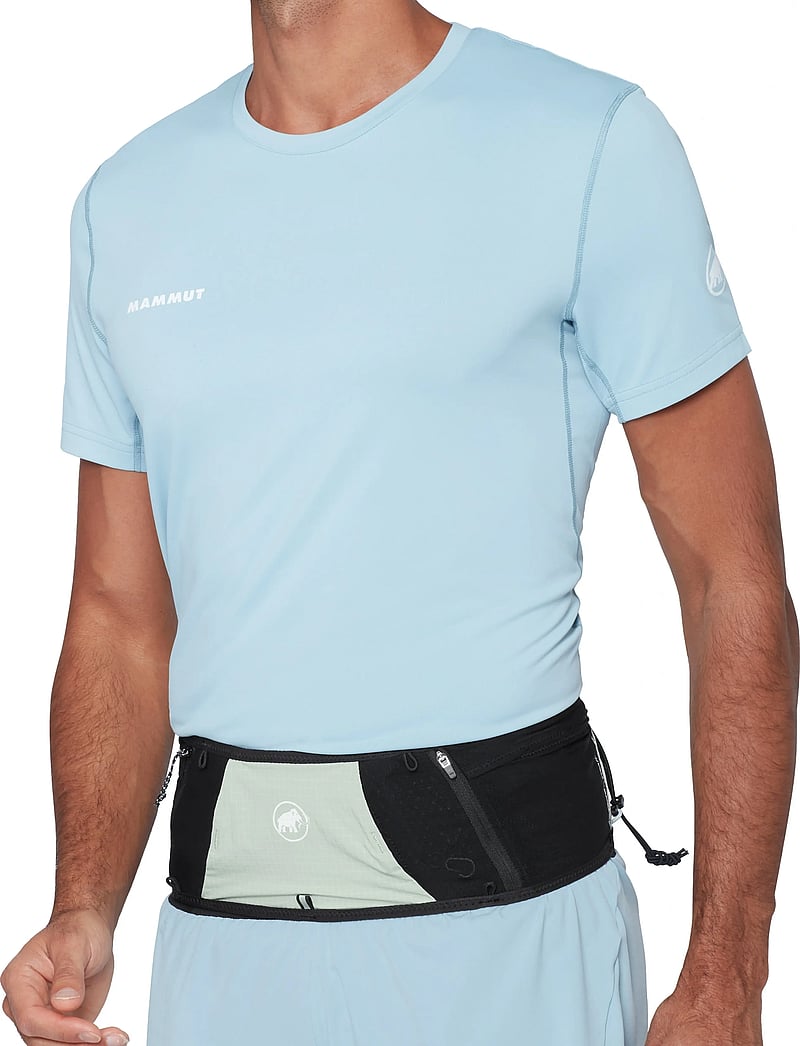Mammut - Aenergy Trail Belt - aksessuaarid - black-silver sage - 0