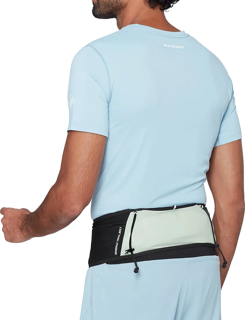 Mammut - Aenergy Trail Belt - aksessuaarid - black-silver sage - 2