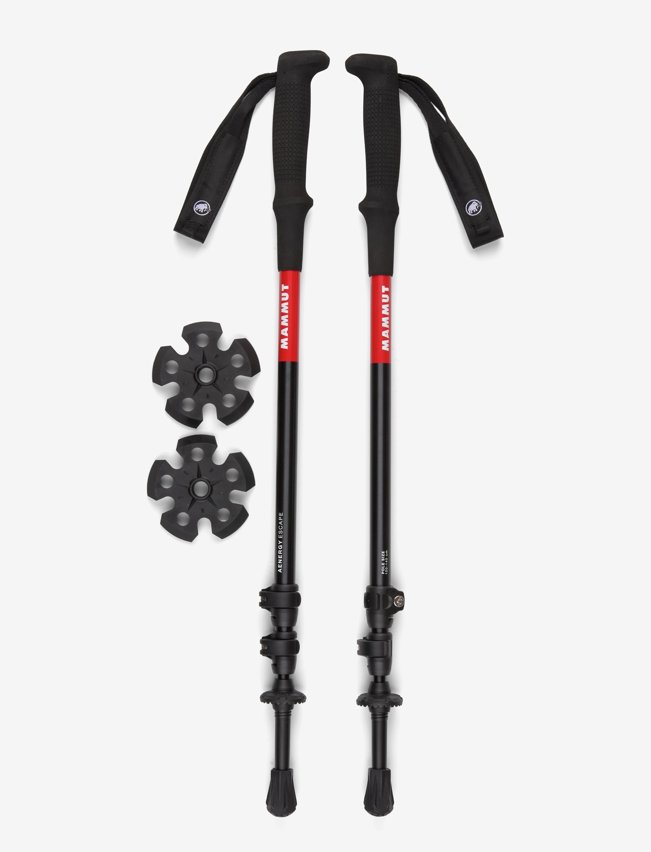 Mammut - Aenergy Escape Poles - hiking equipment - black - 0