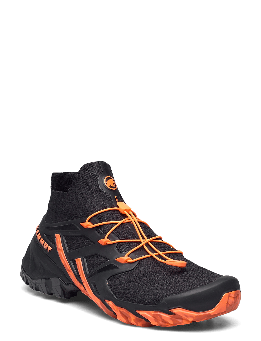 Mammut - Aegility Pro Mid DT Men - black-vibrant orange - 0