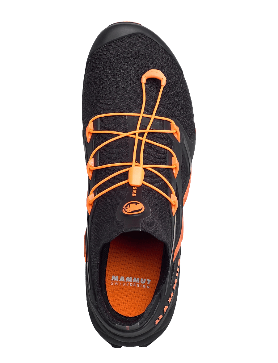 Mammut - Aegility Pro Mid DT Men - black-vibrant orange - 3