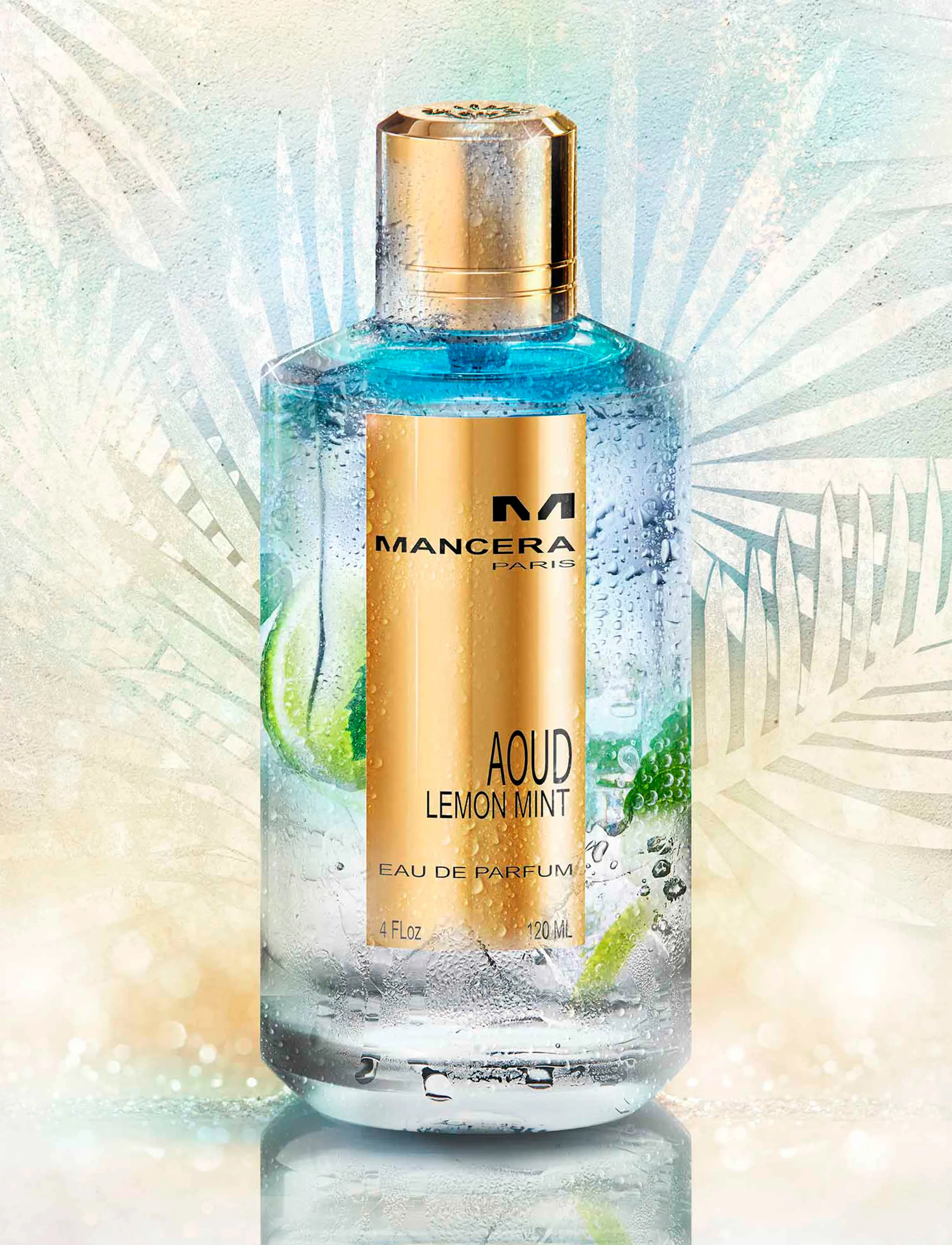 Mancera Aoud Lemon Mint Eau De Parfums 120 ml, 120 ml, Nude, Parfume > Eau De Parfum, Dame