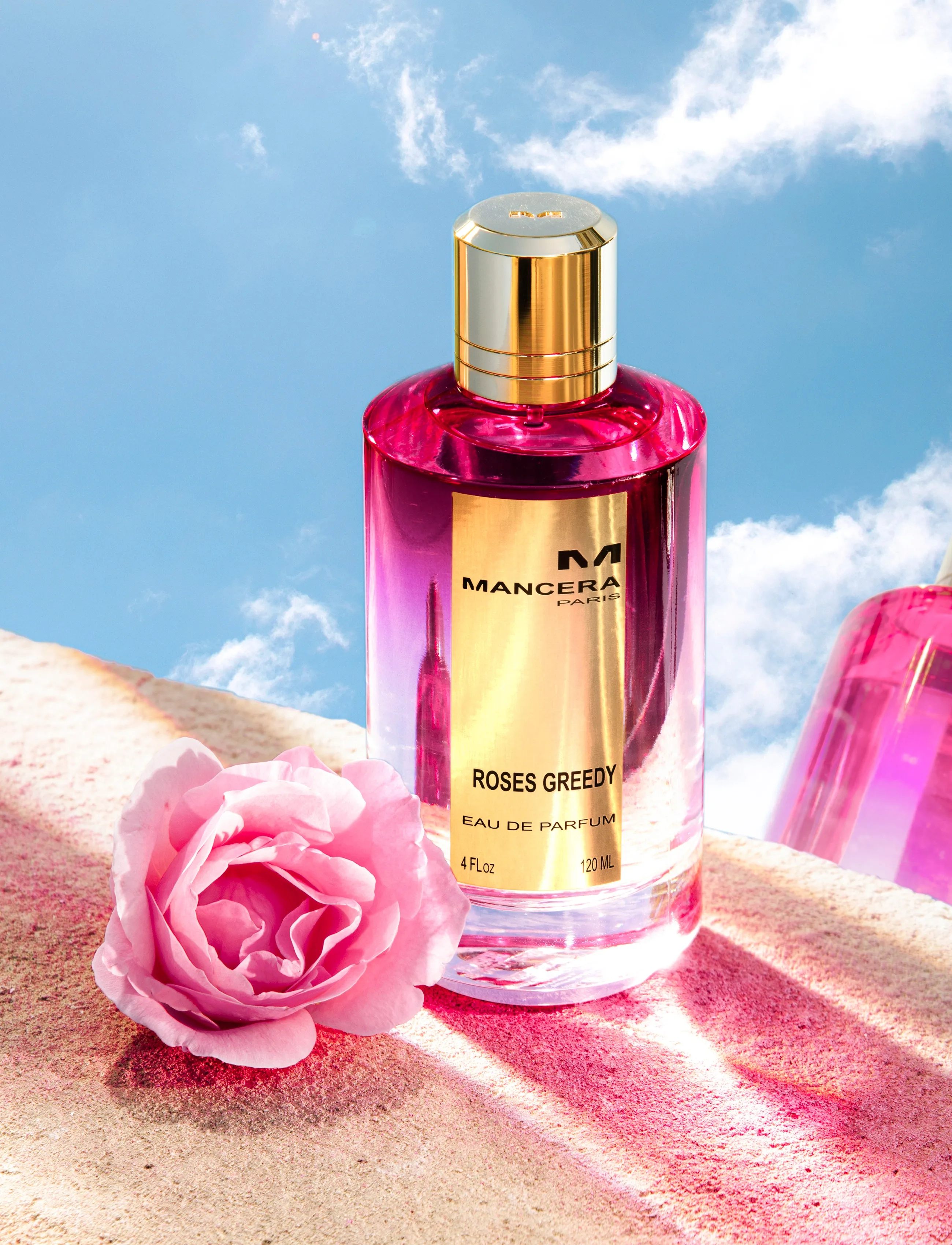 Mancera Roses Greedy Eau De Parfums 120 ml, 120 ml, Nude, Parfume > Eau De Parfum, Dame