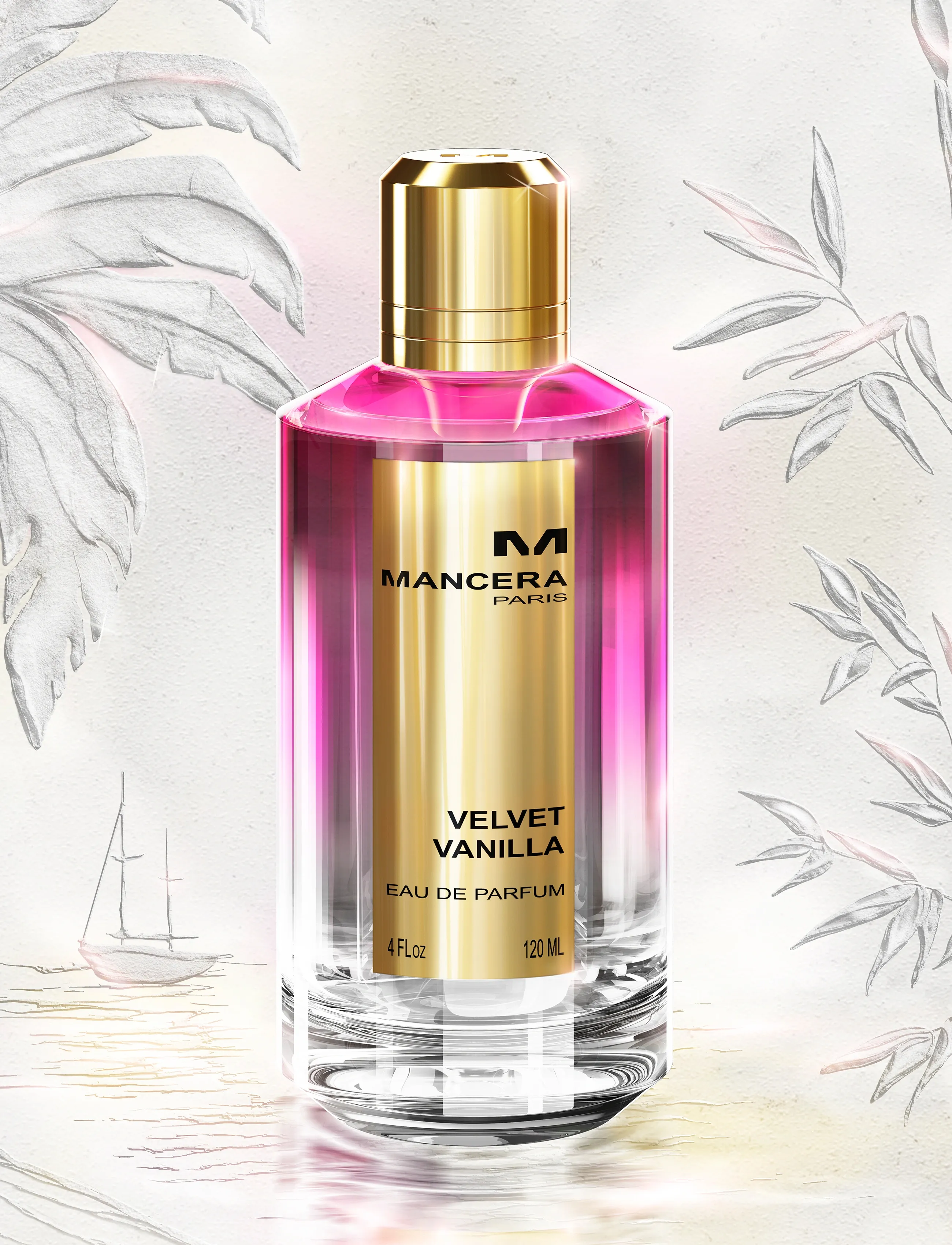 Mancera Velvet Vanilla Eau De Parfums 120 ml, 120 ml, Nude, Parfume > Eau De Parfum, Dame