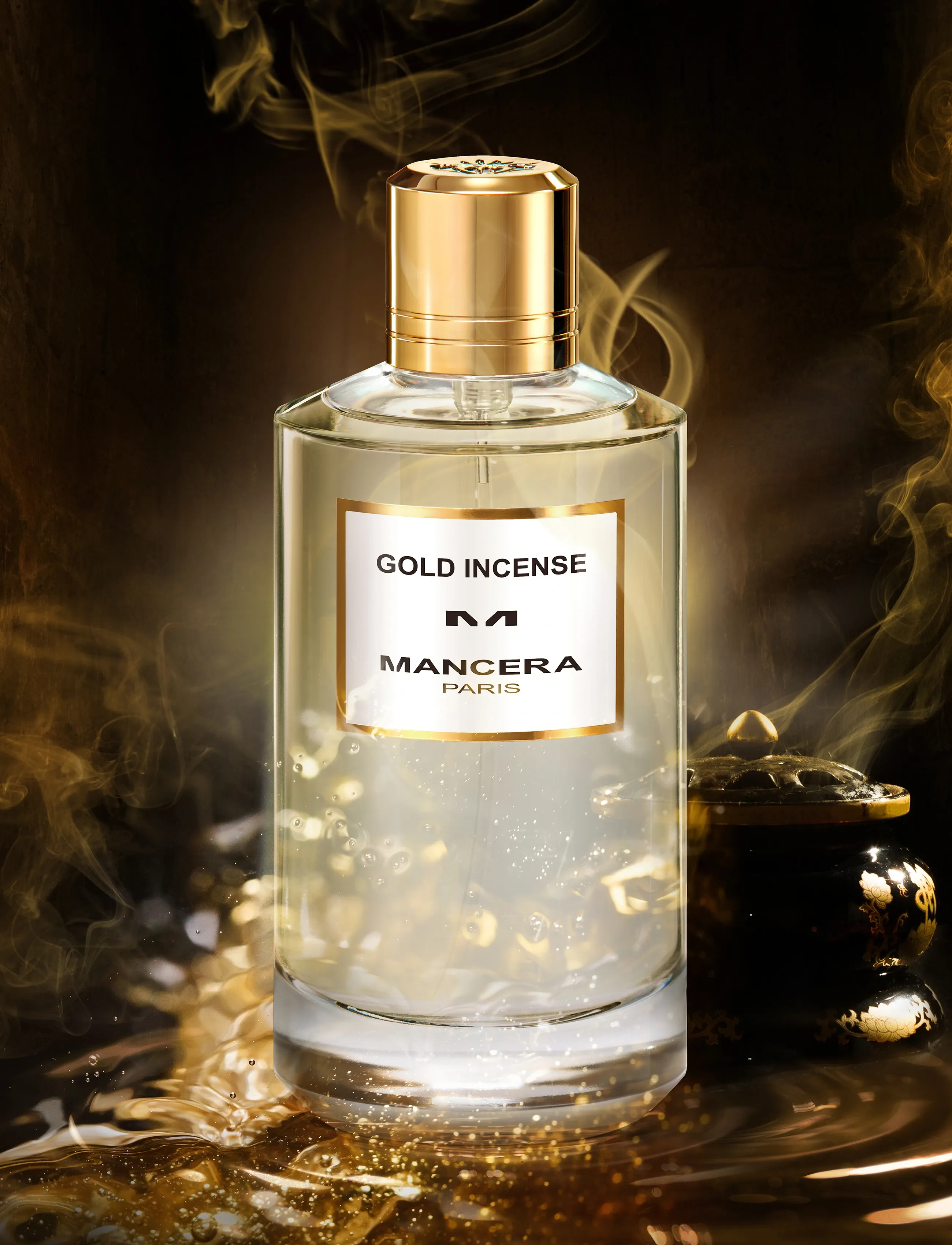 Mancera Gold Incense Eau De Parfums 120 ml, 120 ml, Nude, Parfume > Eau De Parfum, Dame