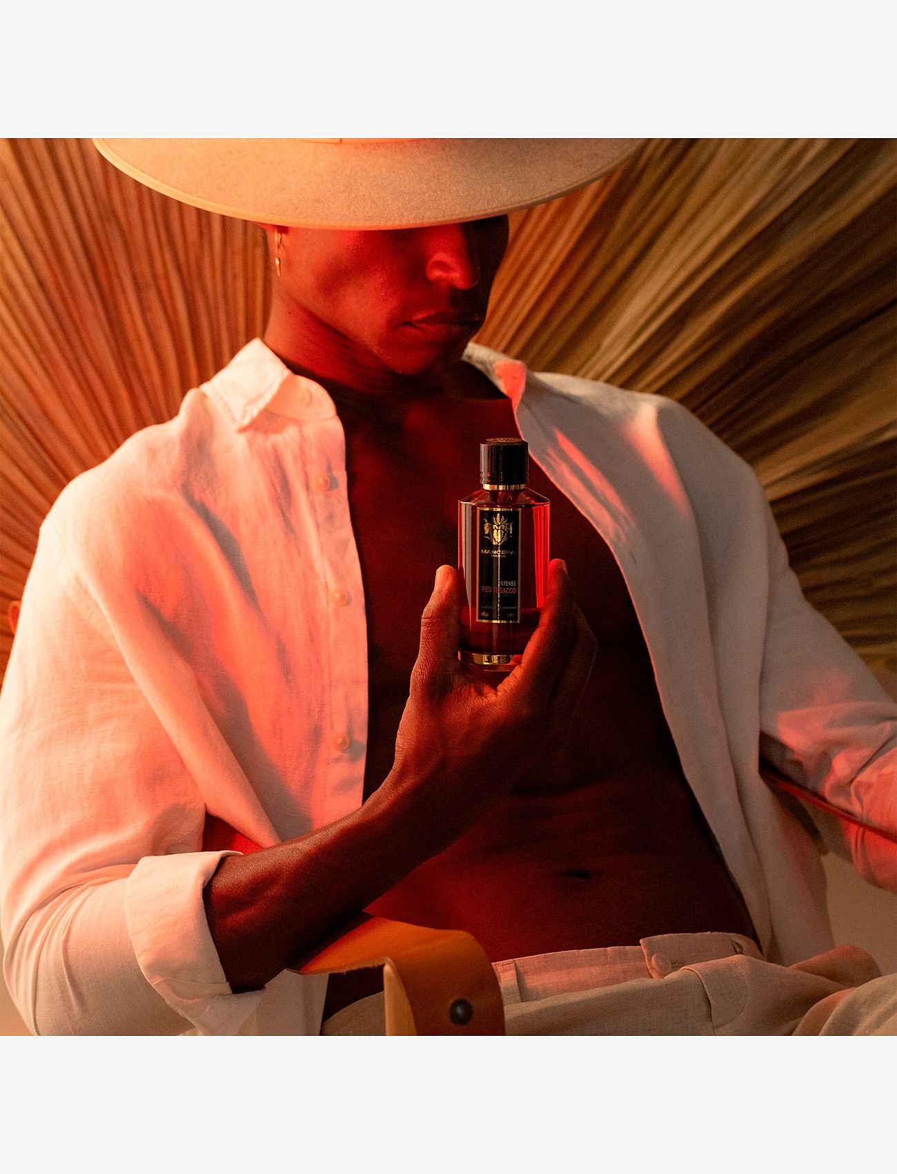 Mancera - Intense red tobacco  Extrait de Parfums 120 ml - unisex - clear - 3