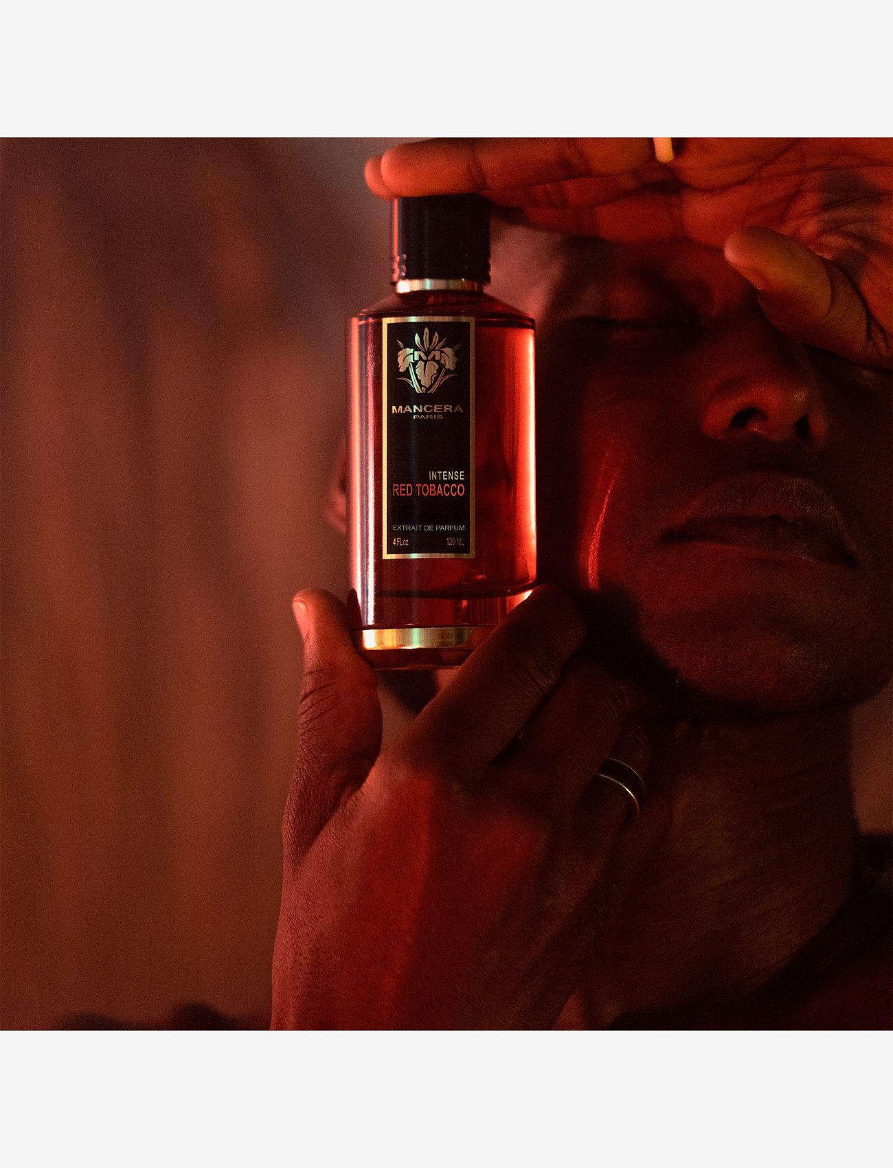 Mancera - Intense red tobacco  Extrait de Parfums 120 ml - unisex - clear - 4