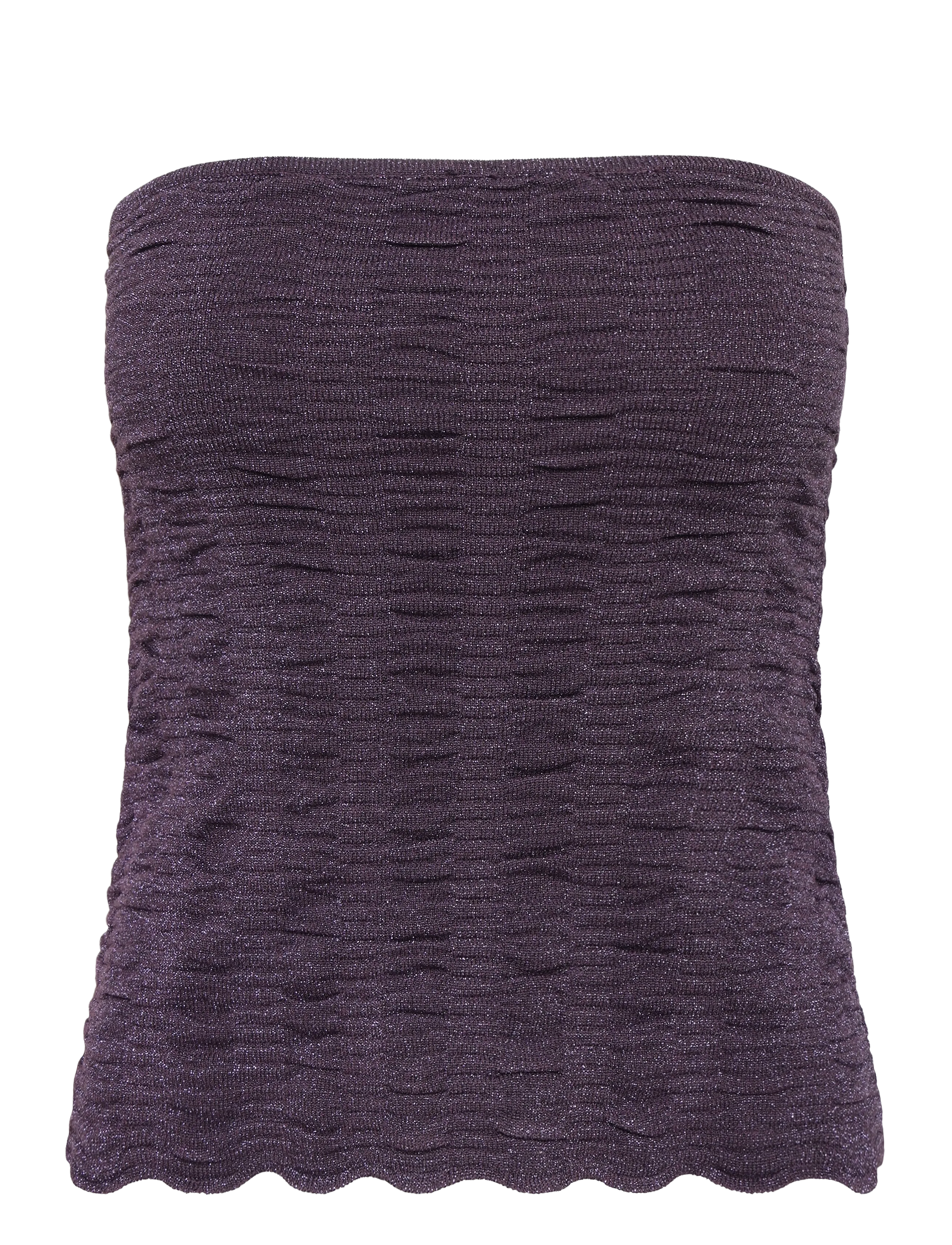 Mango Teen Metallic bandeau top - Mango Teen - MEDIUM PURPLE / purple