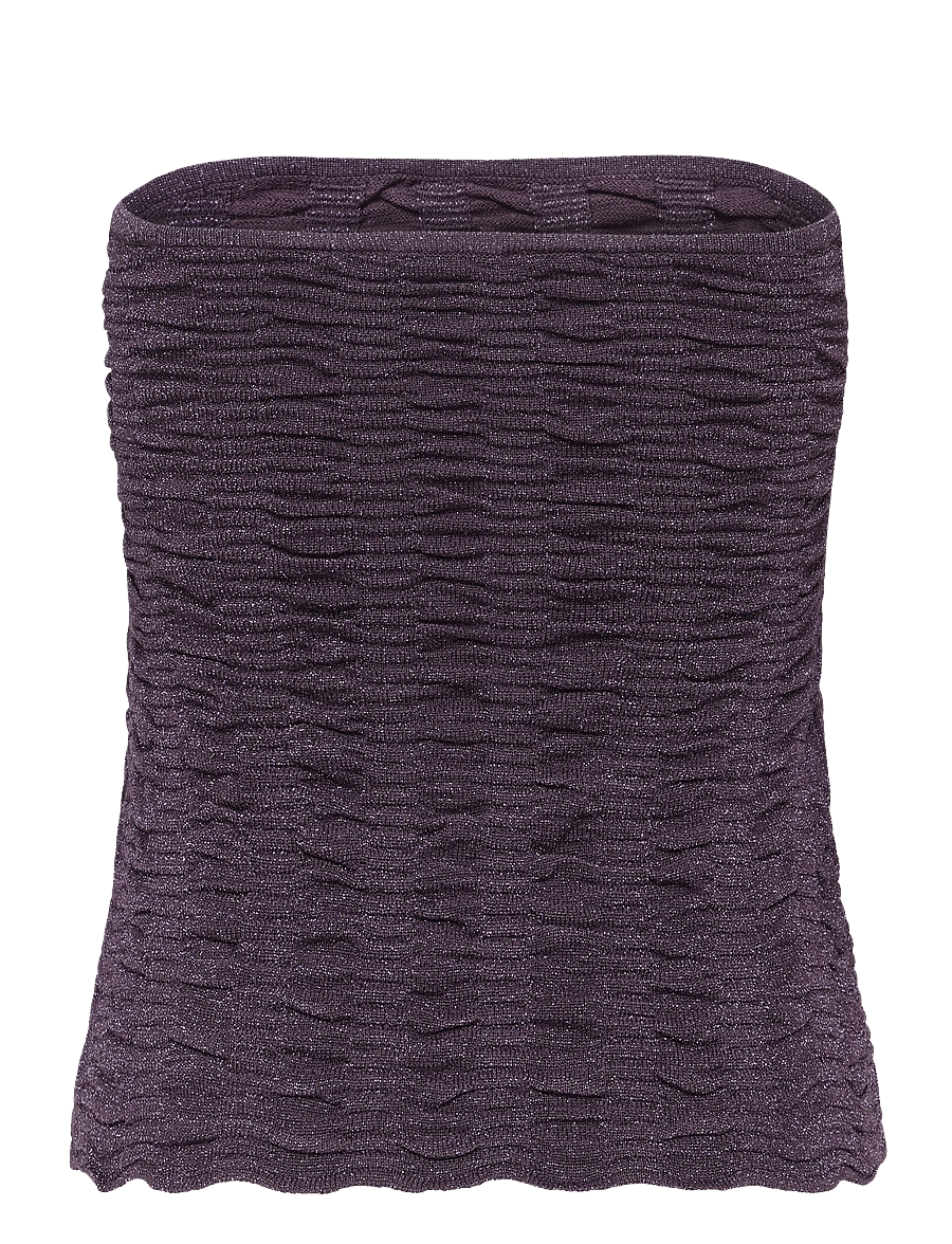 Mango Teen - Metallic bandeau top - Ærmeløs undertrøje - medium purple - 2