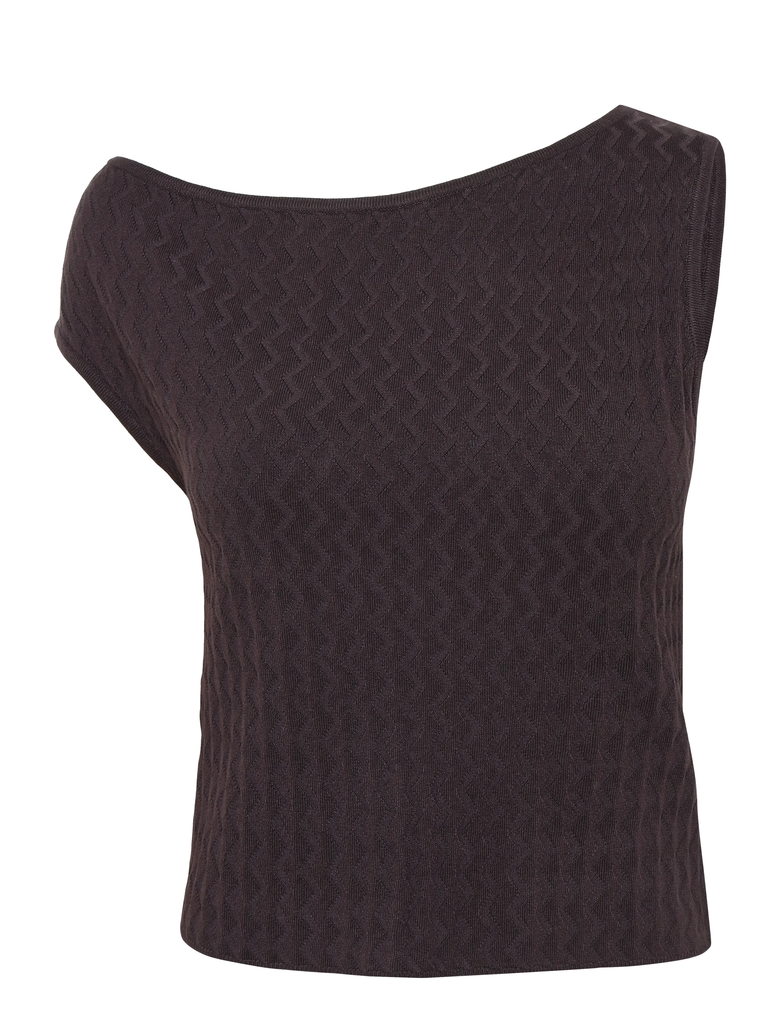 Mango Teen Boat-neck knitted top - Crop tops - MEDIUM PURPLE / purple