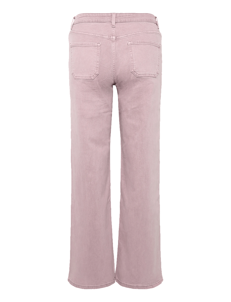 Mango Teen - Regular waist studded jeans - vardagsstil - pink - 2