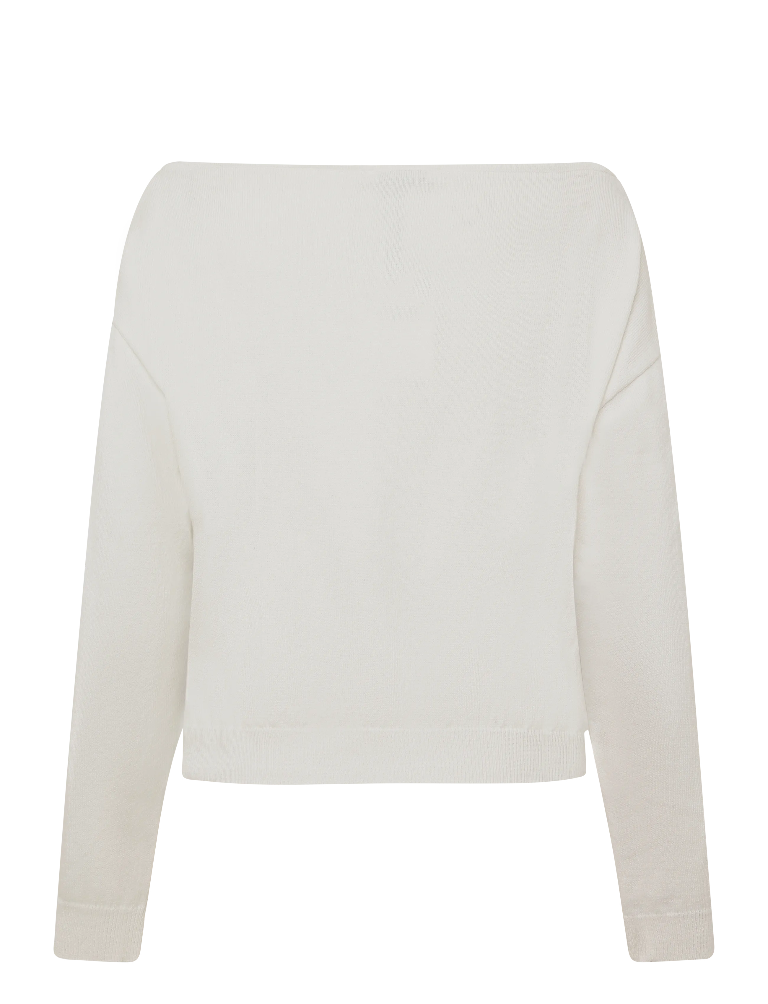 Mango Teen - Knitted jumper with neck detail - trøjer - white - 2
