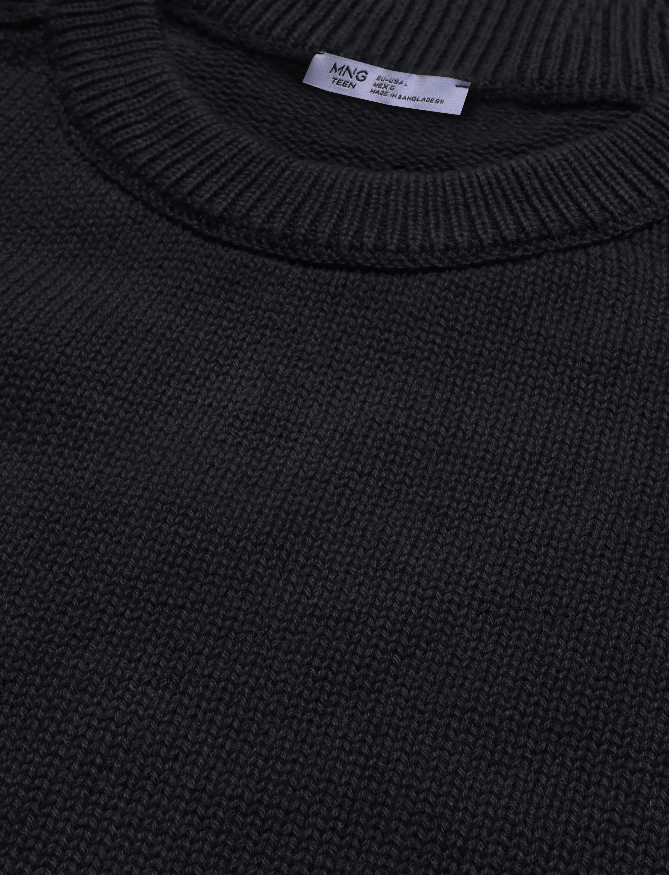 Mango Teen - Oversized star-studded jumper - trøjer - charcoal - 2