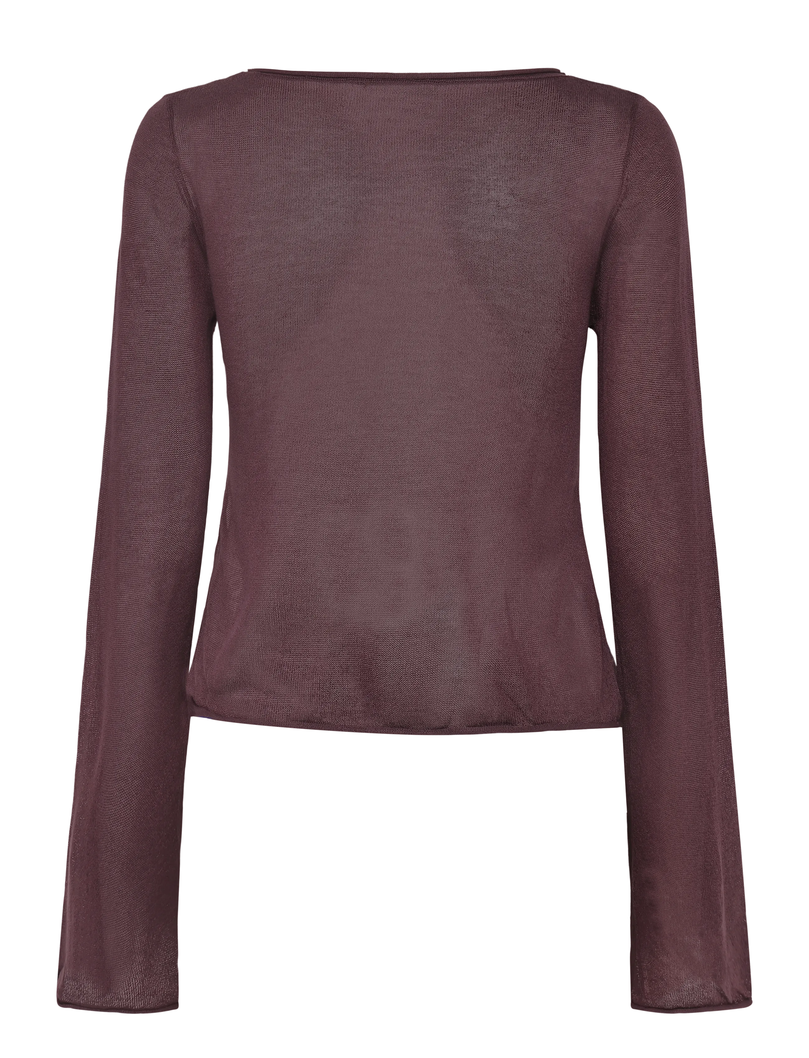 Mango Teen - Knit jumper with opening detail - bluser & tunikaer - dark red - 2
