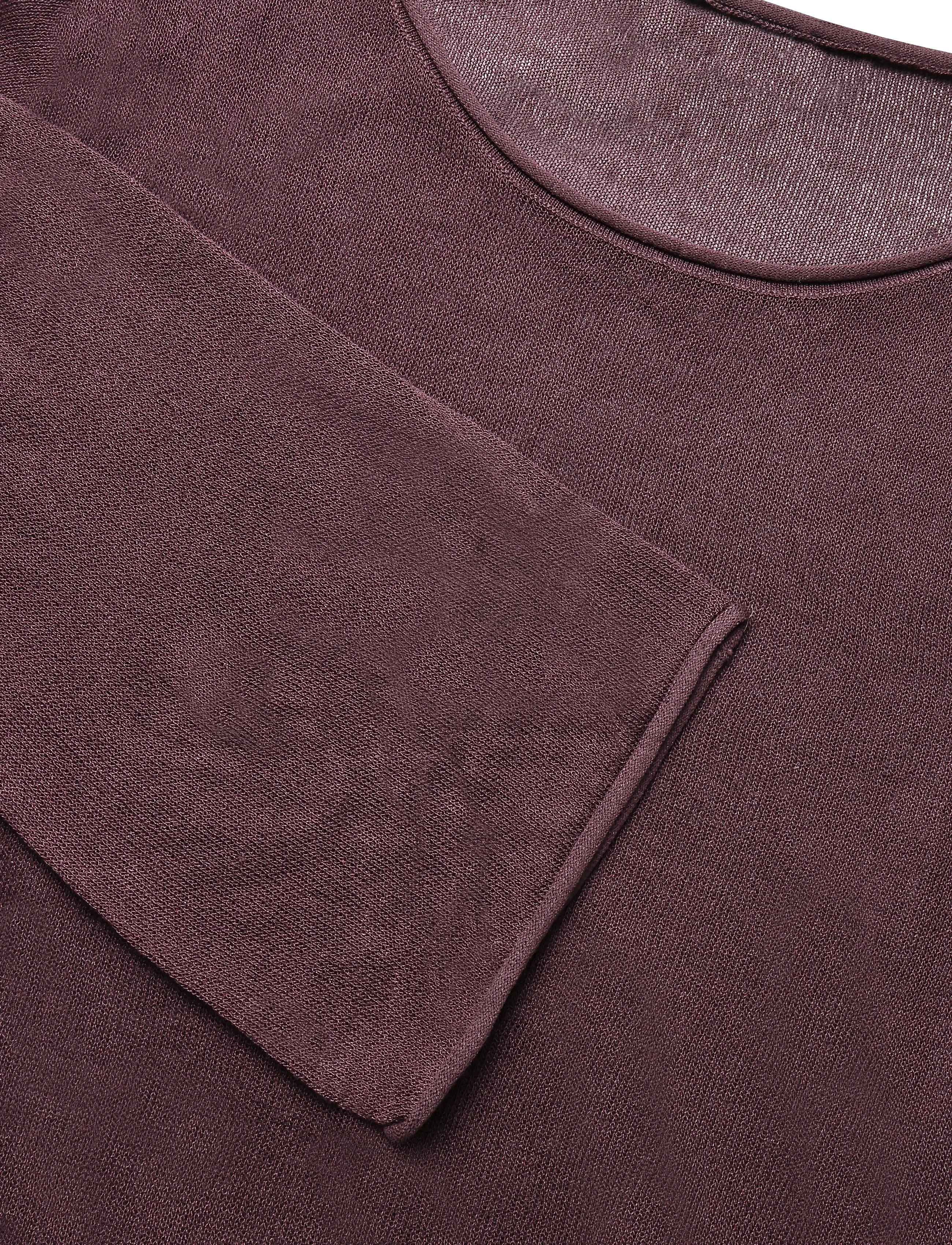 Mango Teen - Knit jumper with opening detail - bluser & tunikaer - dark red - 4