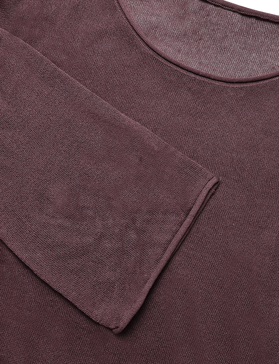 Mango Teen - Knit jumper with opening detail - bluser & tunikaer - dark red - 4