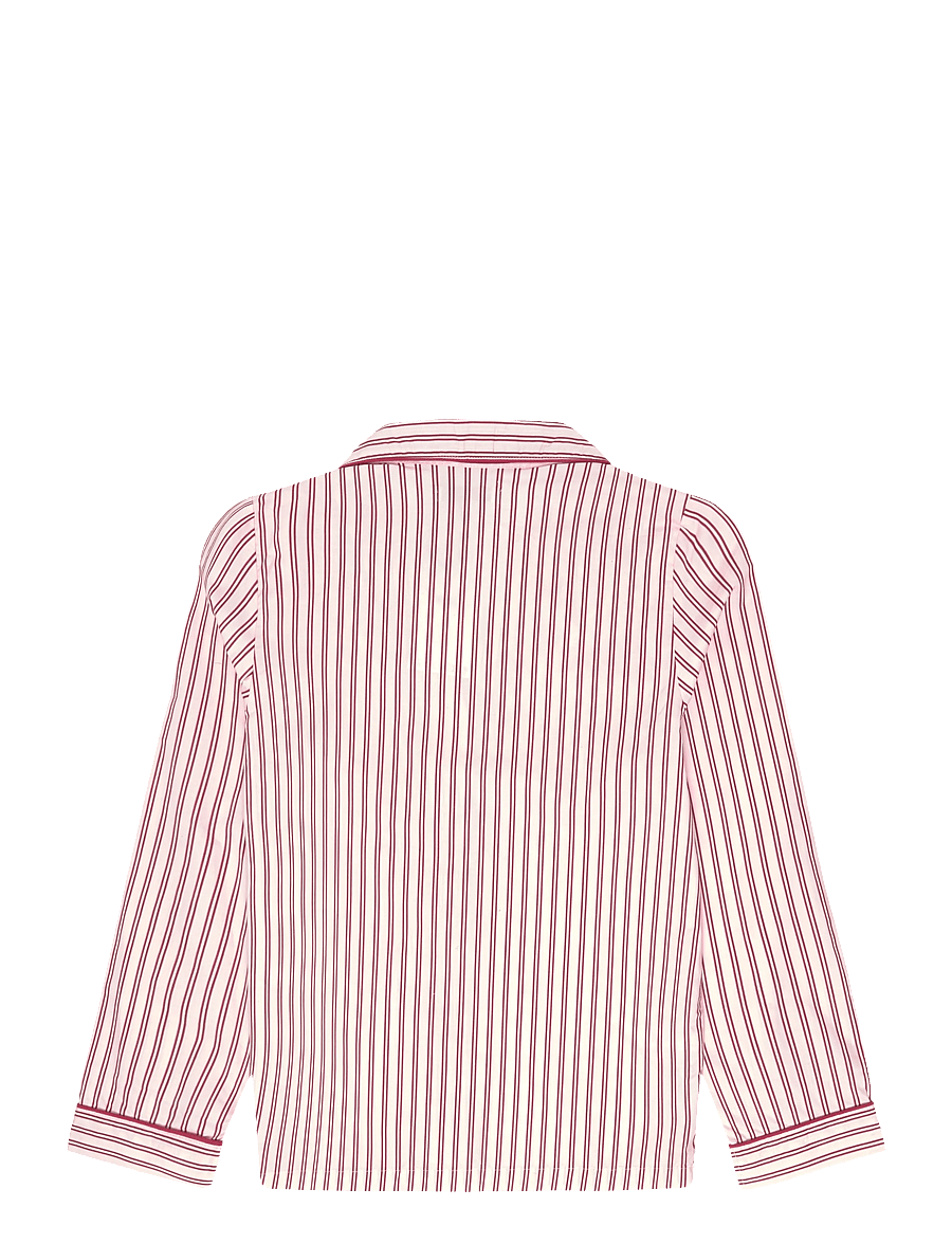 Mango Teen - Striped pyjama set - pyjamassæt - pink - 2