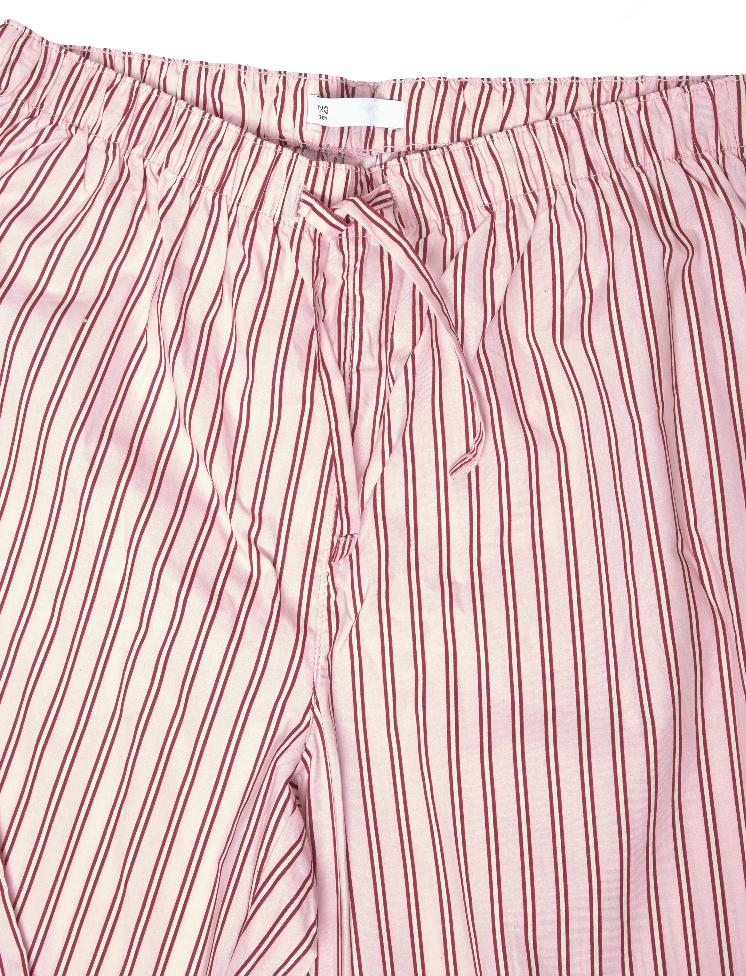 Mango Teen - Striped pyjama set - pyjamassæt - pink - 5