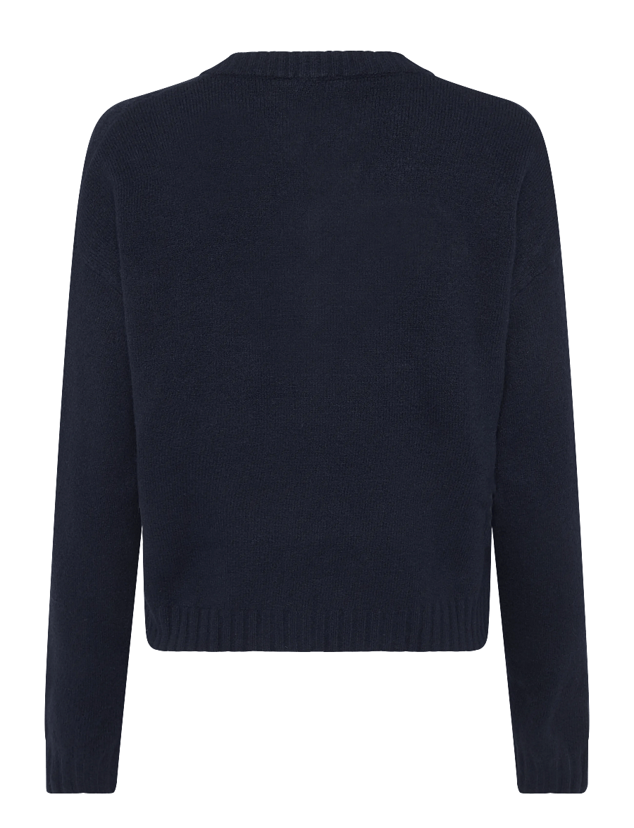 Mango Teen - V-neck sweater - trøjer - navy - 2