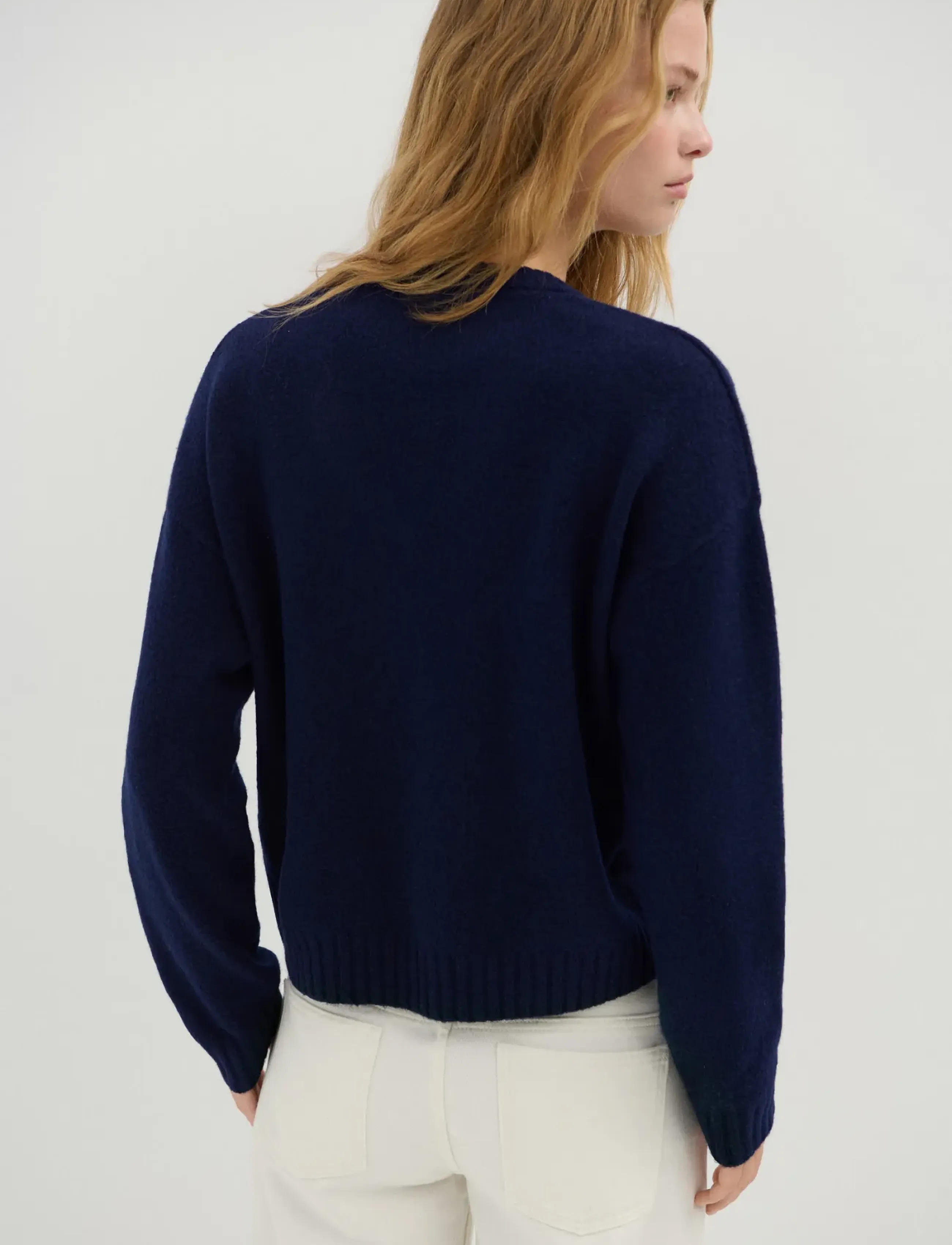 Mango Teen - V-neck sweater - trøjer - navy - 3